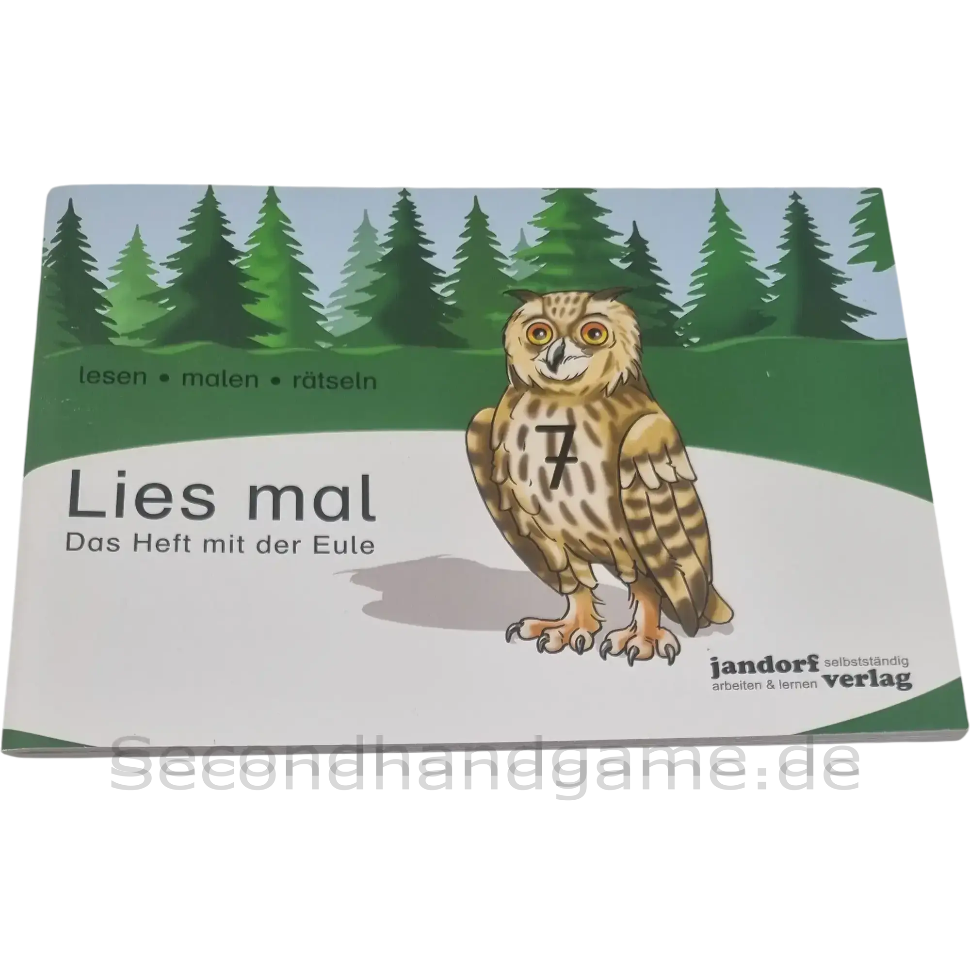 jandorf verlag Lernheft Lies mal - Das Heft mit der Eule 1117, Ab 6 Jahren