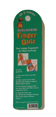 Schlaubär Finger Quiz Spielzeug