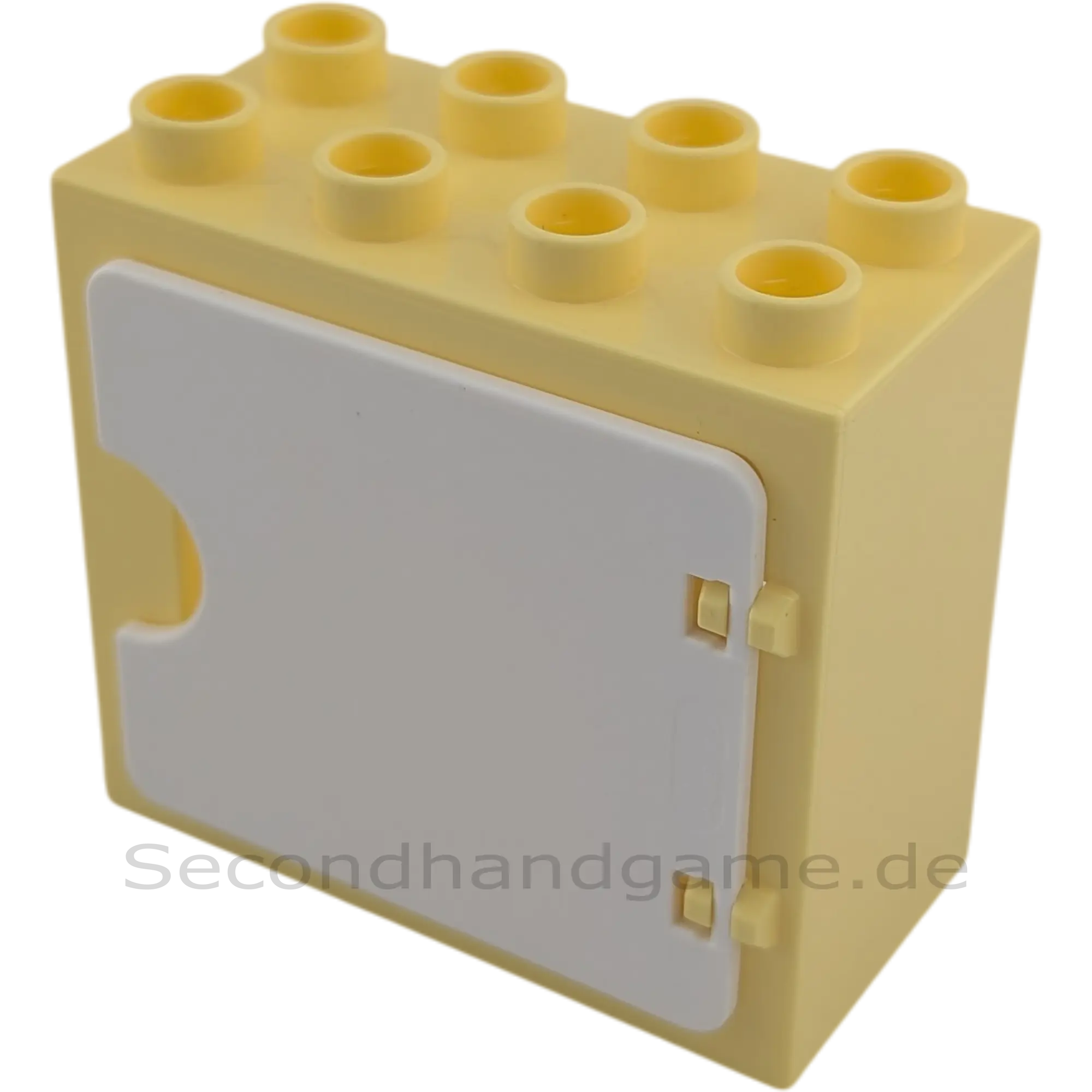 Lego Duplo 61649 Schrank Hellgelb mit weißer Tür