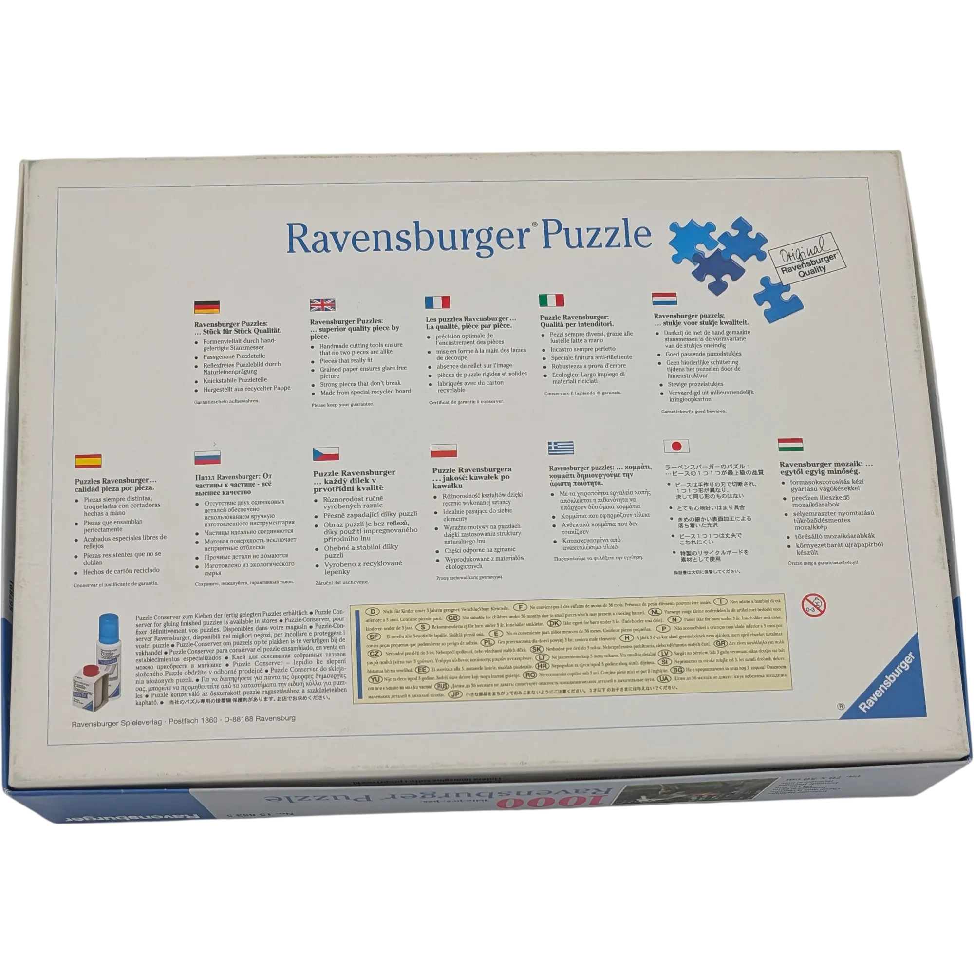 Ravensburger Puzzle 1000 Teile 156535 Trabender Haflinger, Ansicht 2