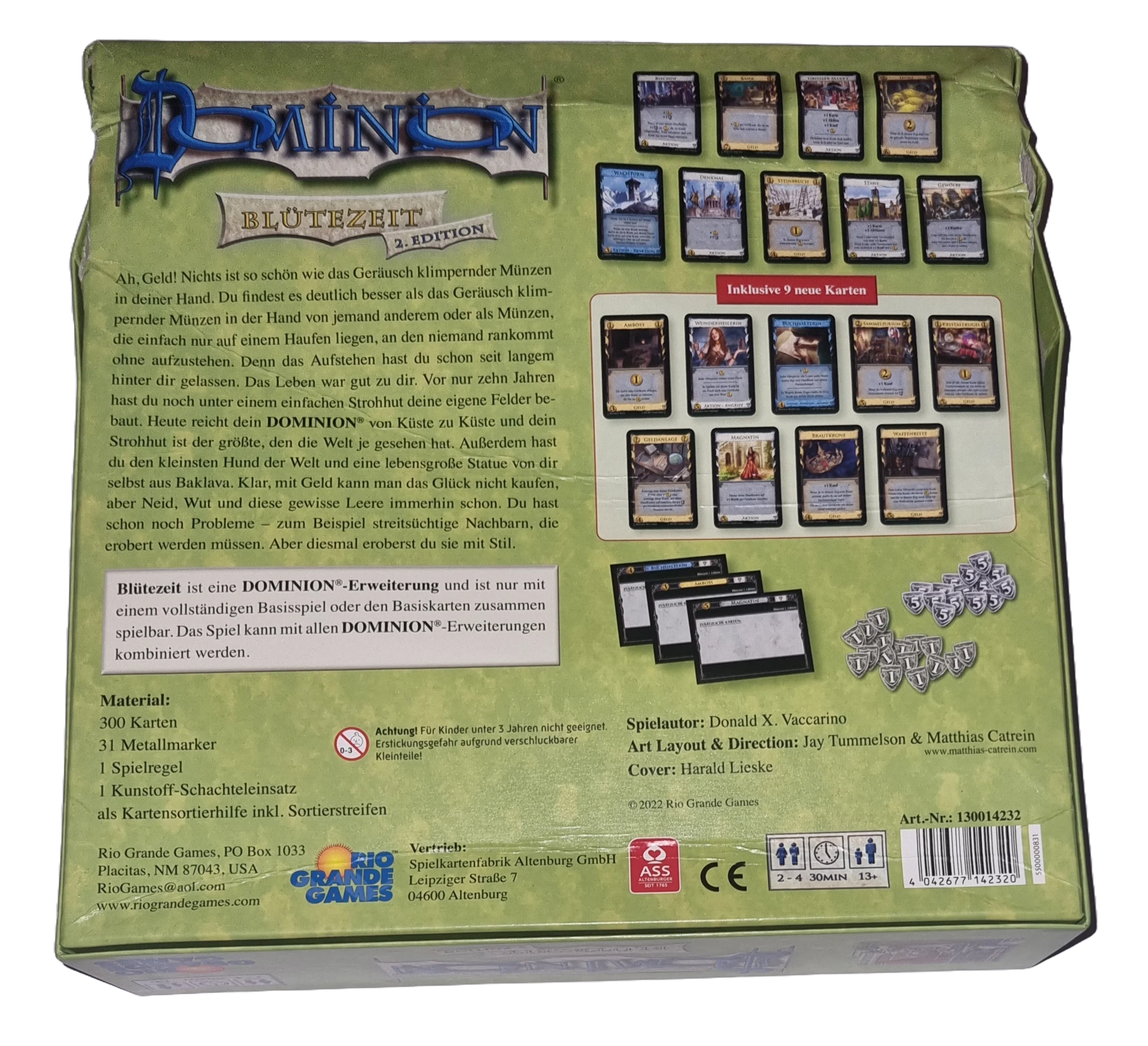 Rio Grande Games Dominion Blütezeit 2. Edition