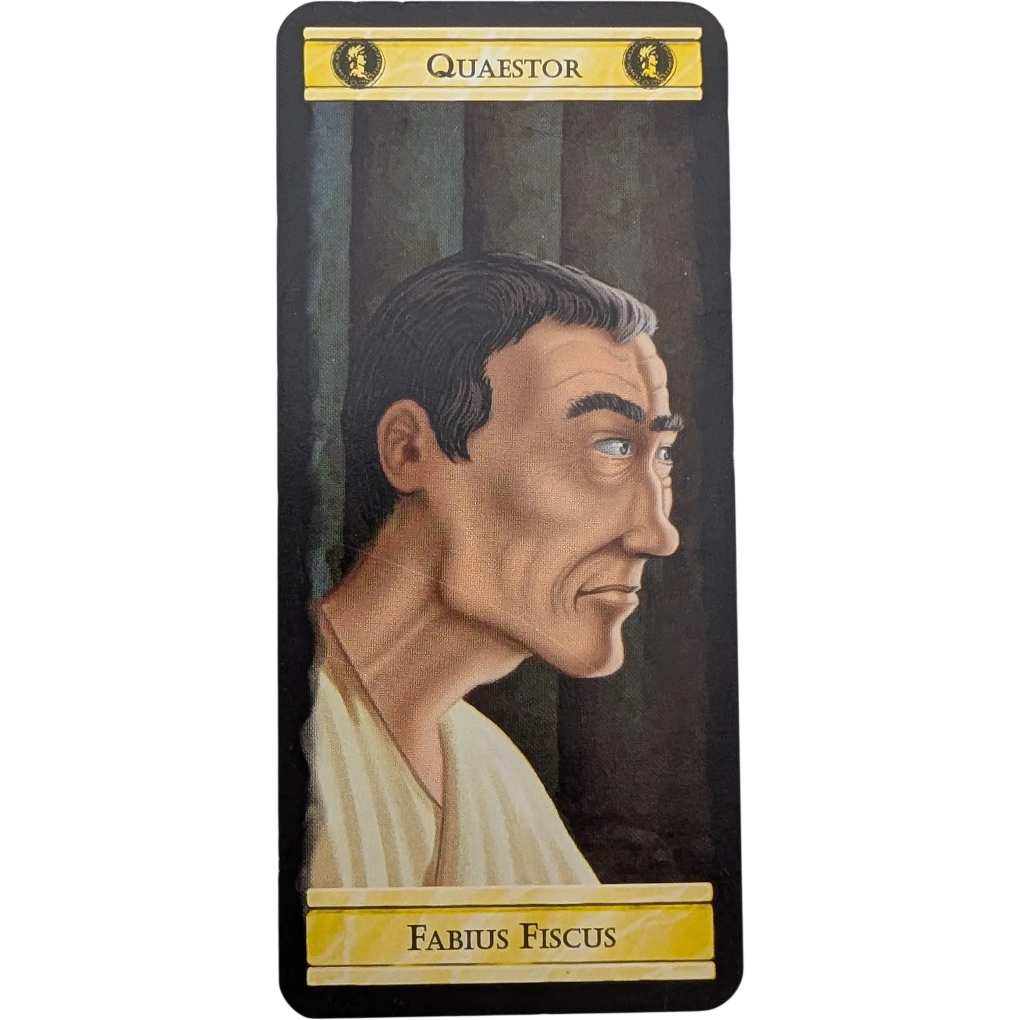 Kosmos Caesar & Cleopatra Ersatzteile Karte Patrizier Quaestor Fabius Fiscus