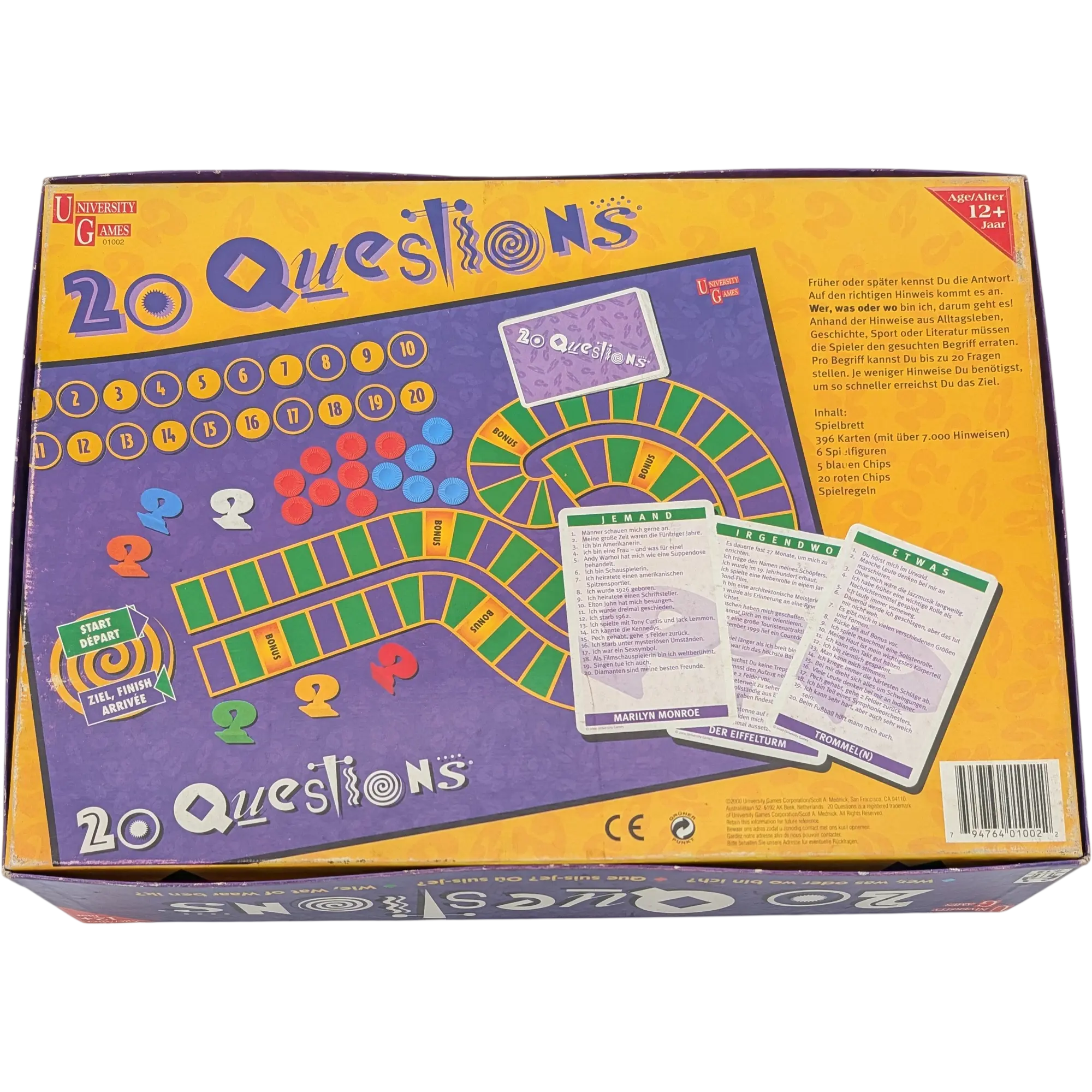 University Games 20 Questions