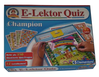 Clementoni E-Lektor Quiz Champion Kleiner Pfiffikus