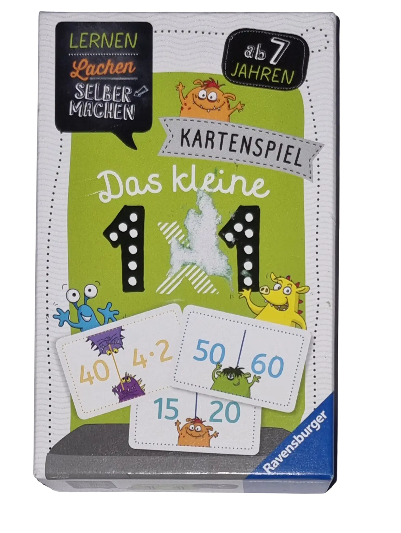 Ravensburger Lernen Lachen selber machen Kartenspiel Das kleine 1x1