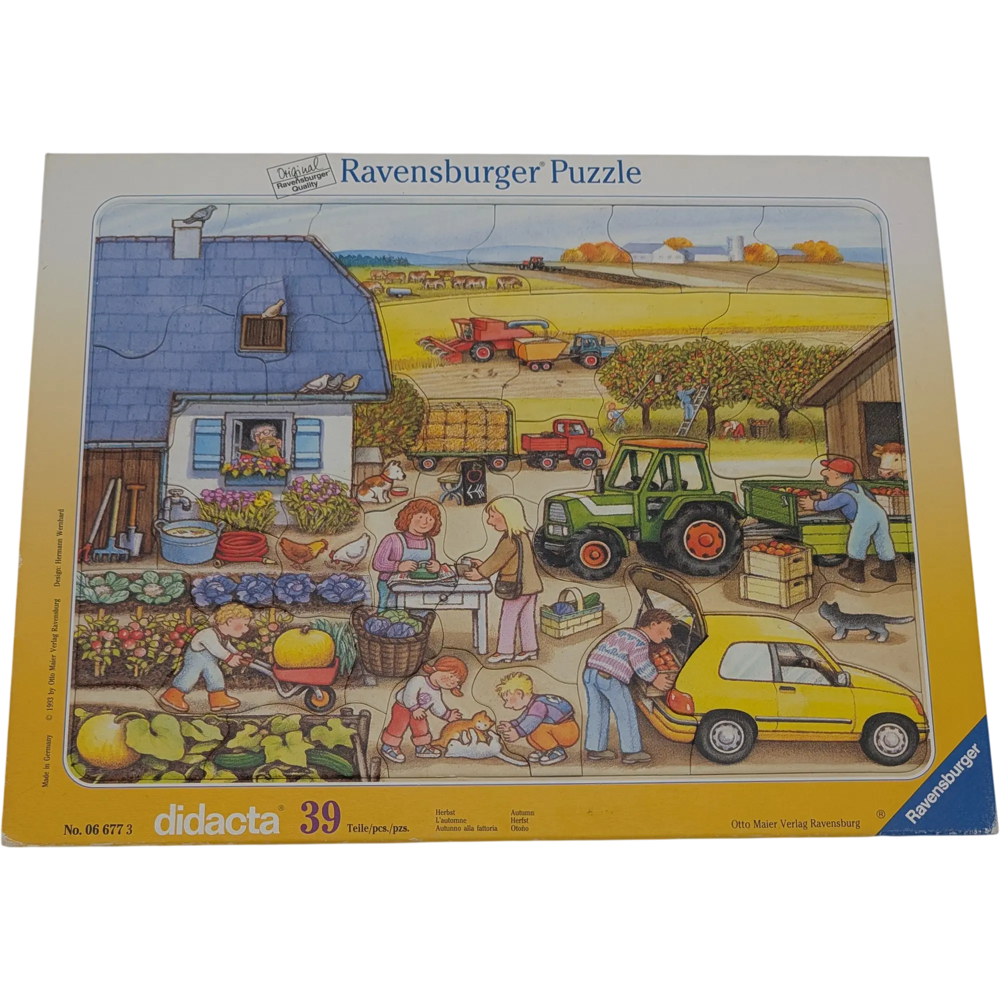 Ravensburger Didacta Rahmenpuzzle 39 Teile 066773 Herbst