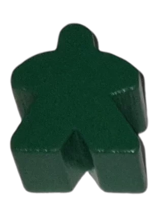 Carcassonne Ersatzfigur oder weitere Farbe Grün