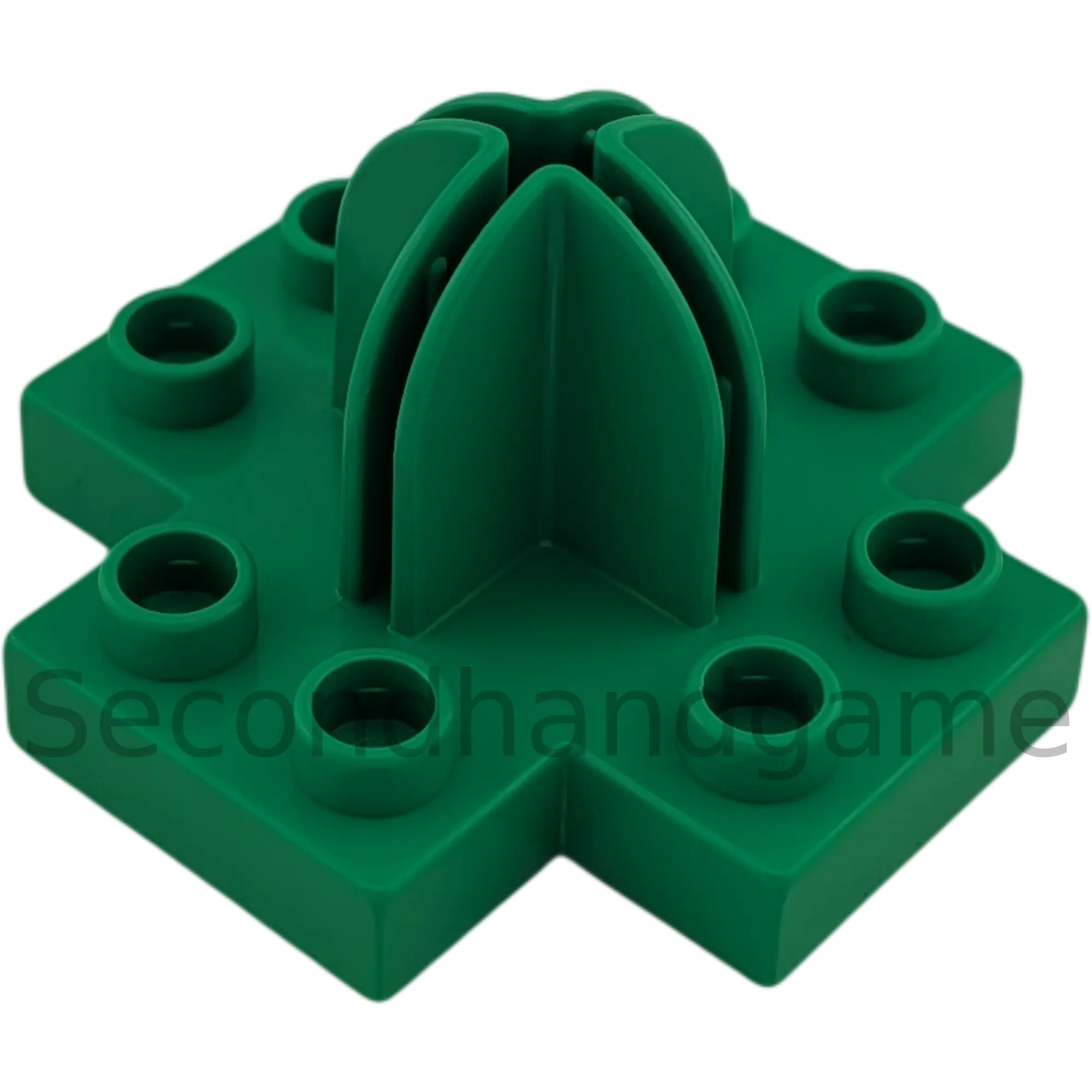 Lego Duplo Kulissen-Halter Platte 4x4 – Leuchtendes Grün (Teile-Nr. 42058)