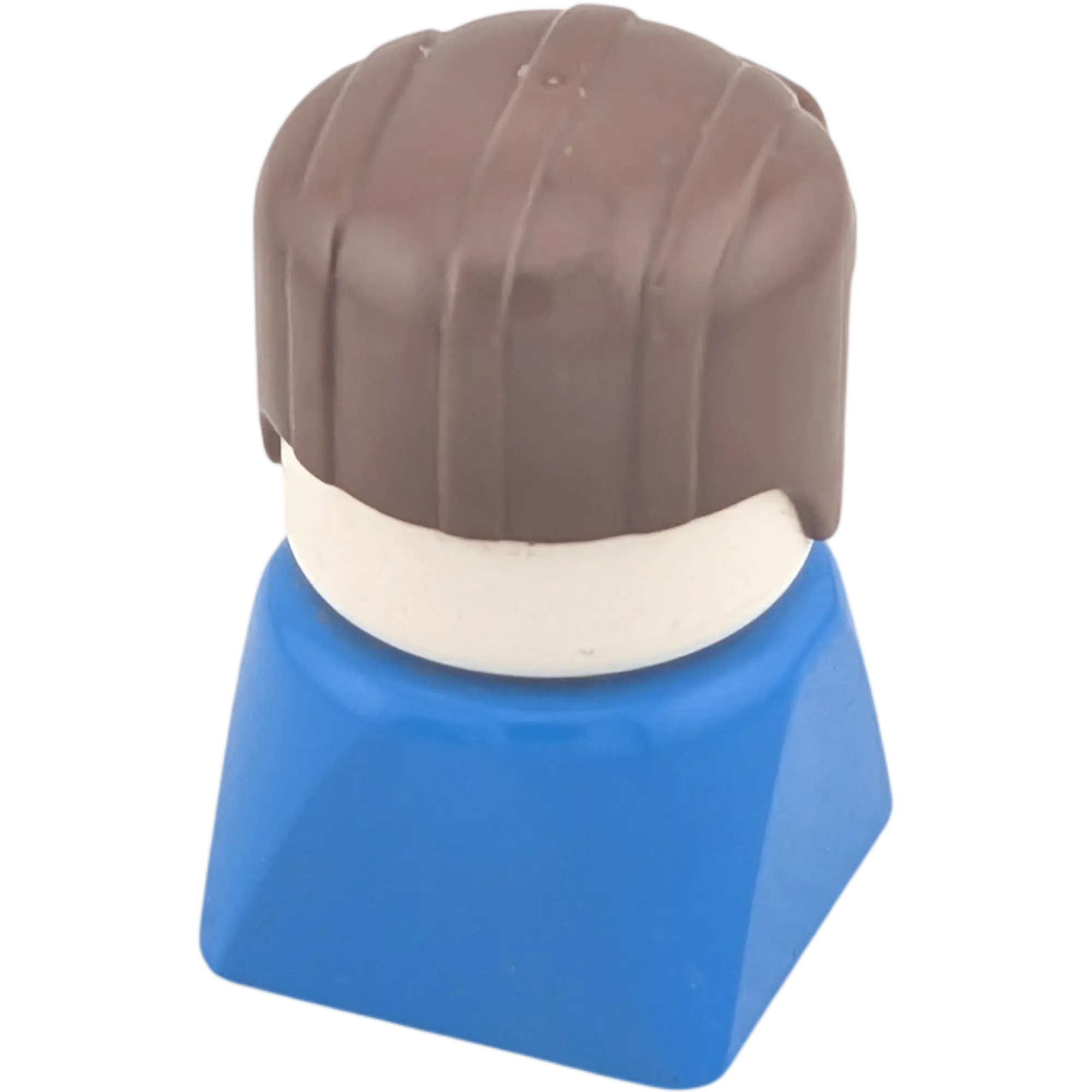 Lego Duplo älterer Figur Mann Braune Haare mit Brille Pilot