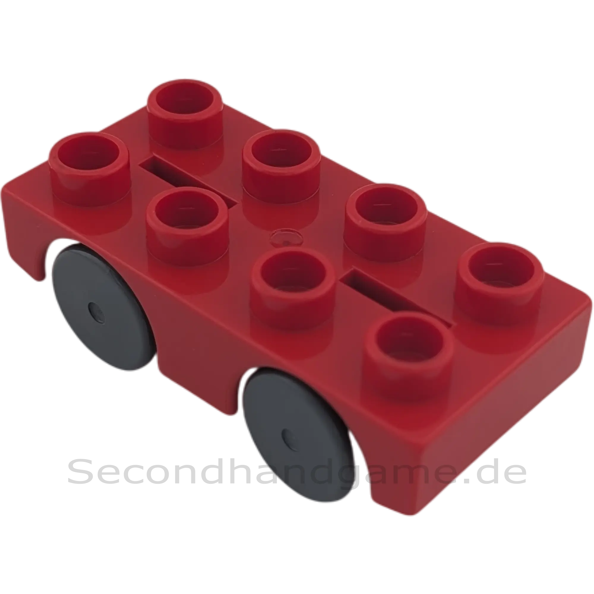Lego Duplo 31202 Roter Unterbau mit grauen Rädern Rennwagen Hochbahn