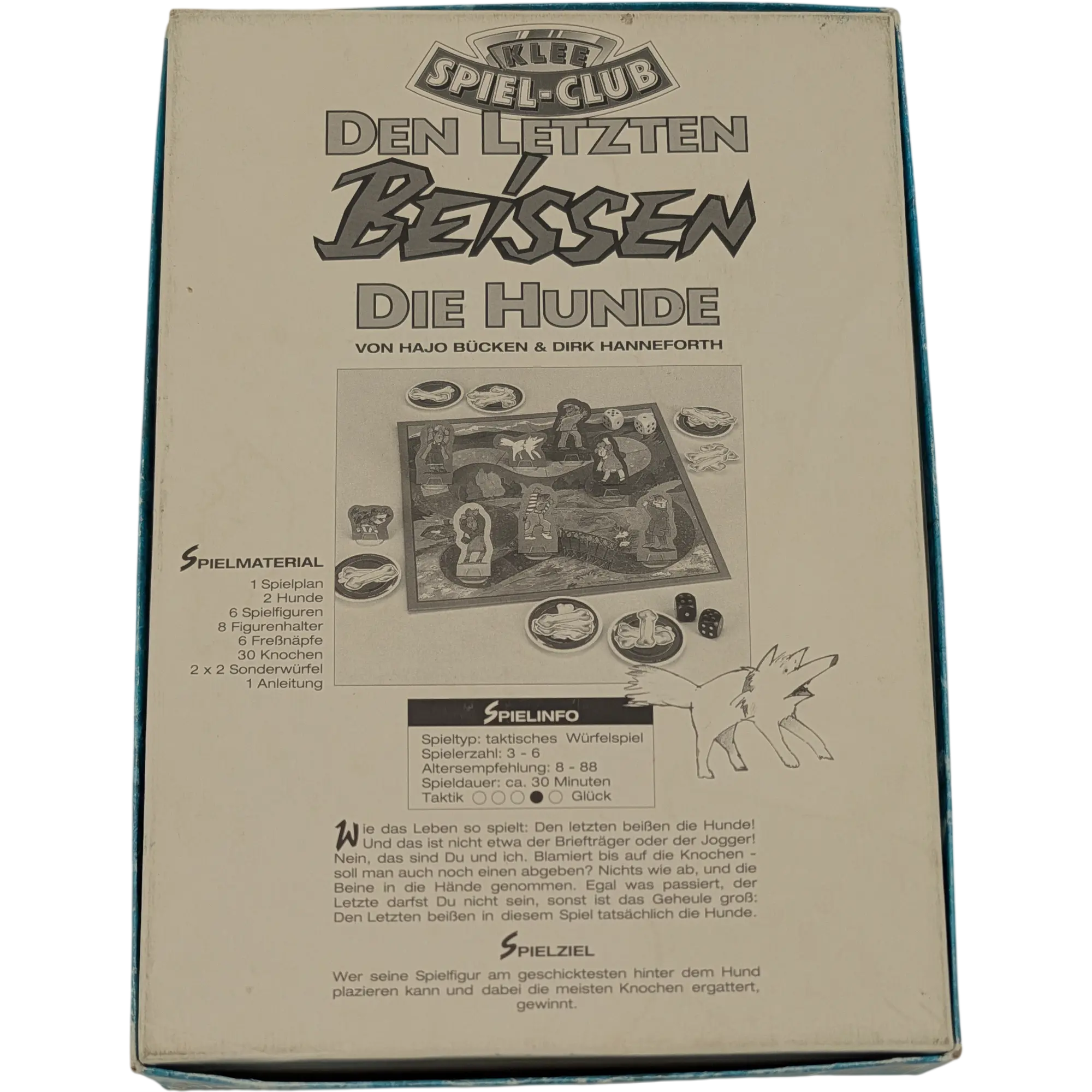 Klee Spiel-Club Den Letzen beissen die Hunde