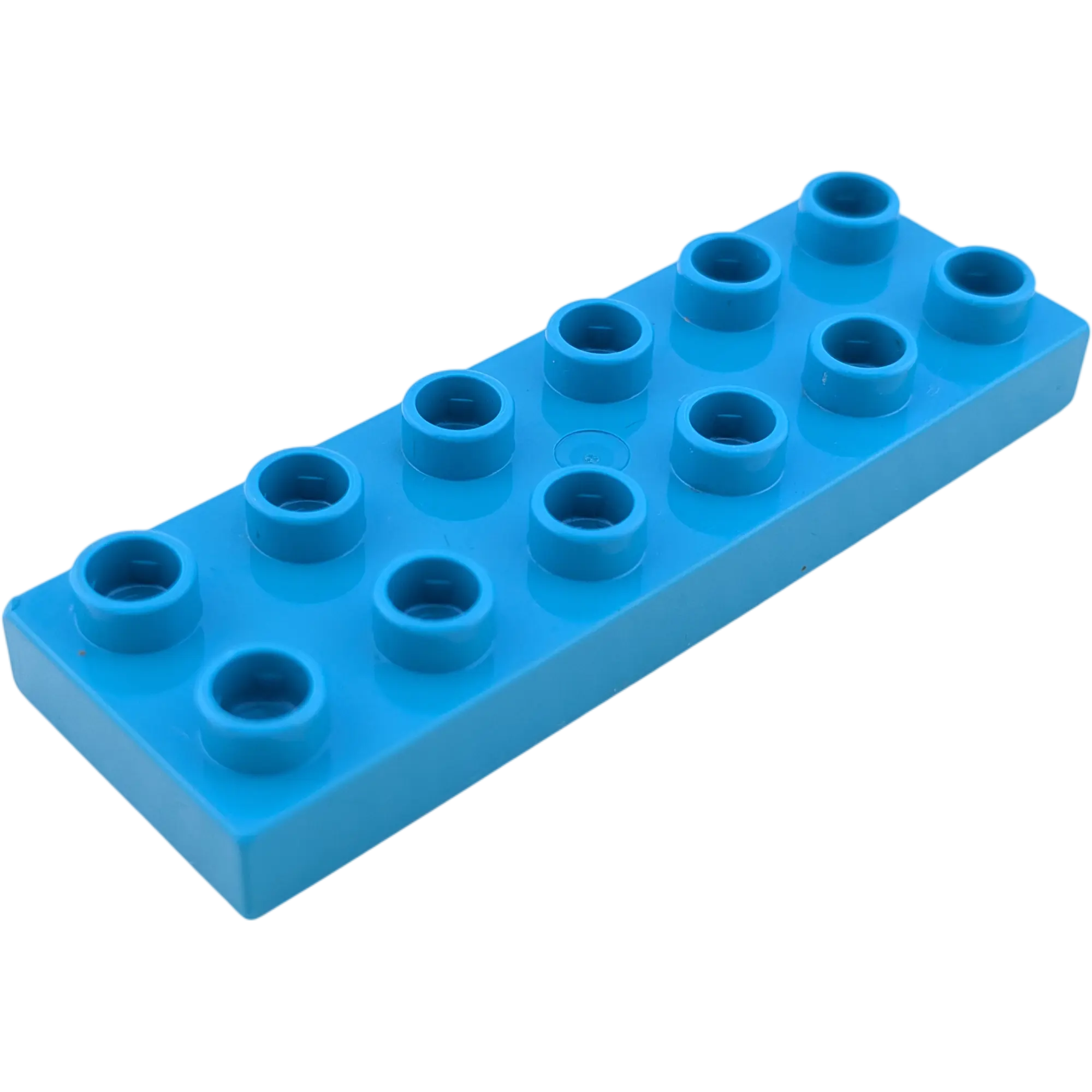 Lego Duplo 98233 Platte 2x6 Blaugrau