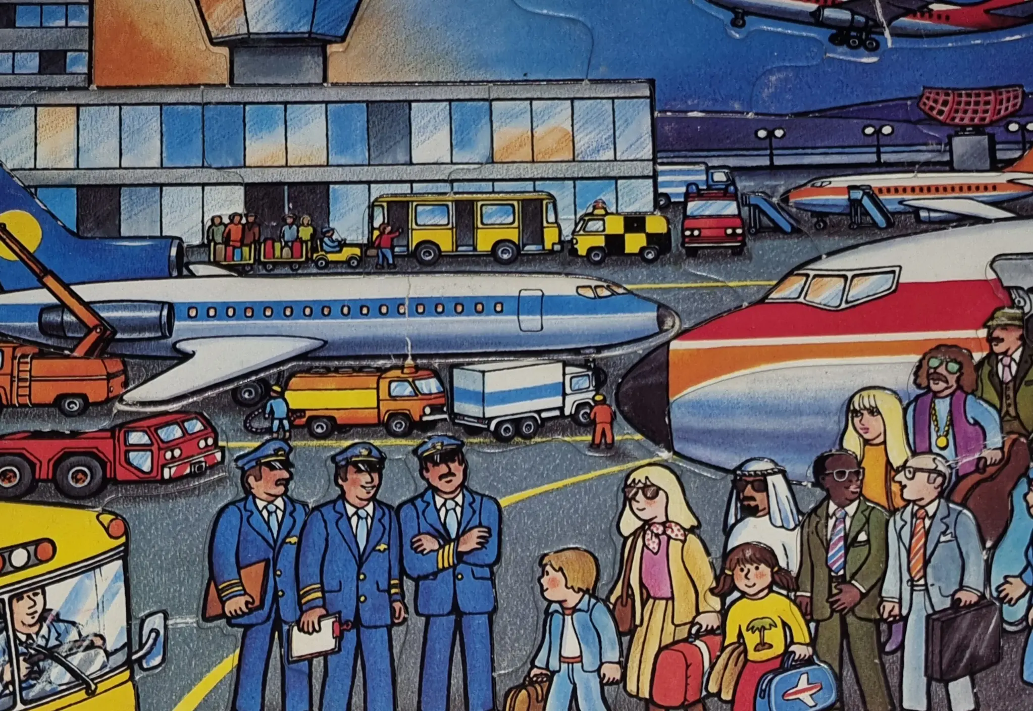 Ravensburger Didacta Auf dem Flugplatz 41 Teile 62354593