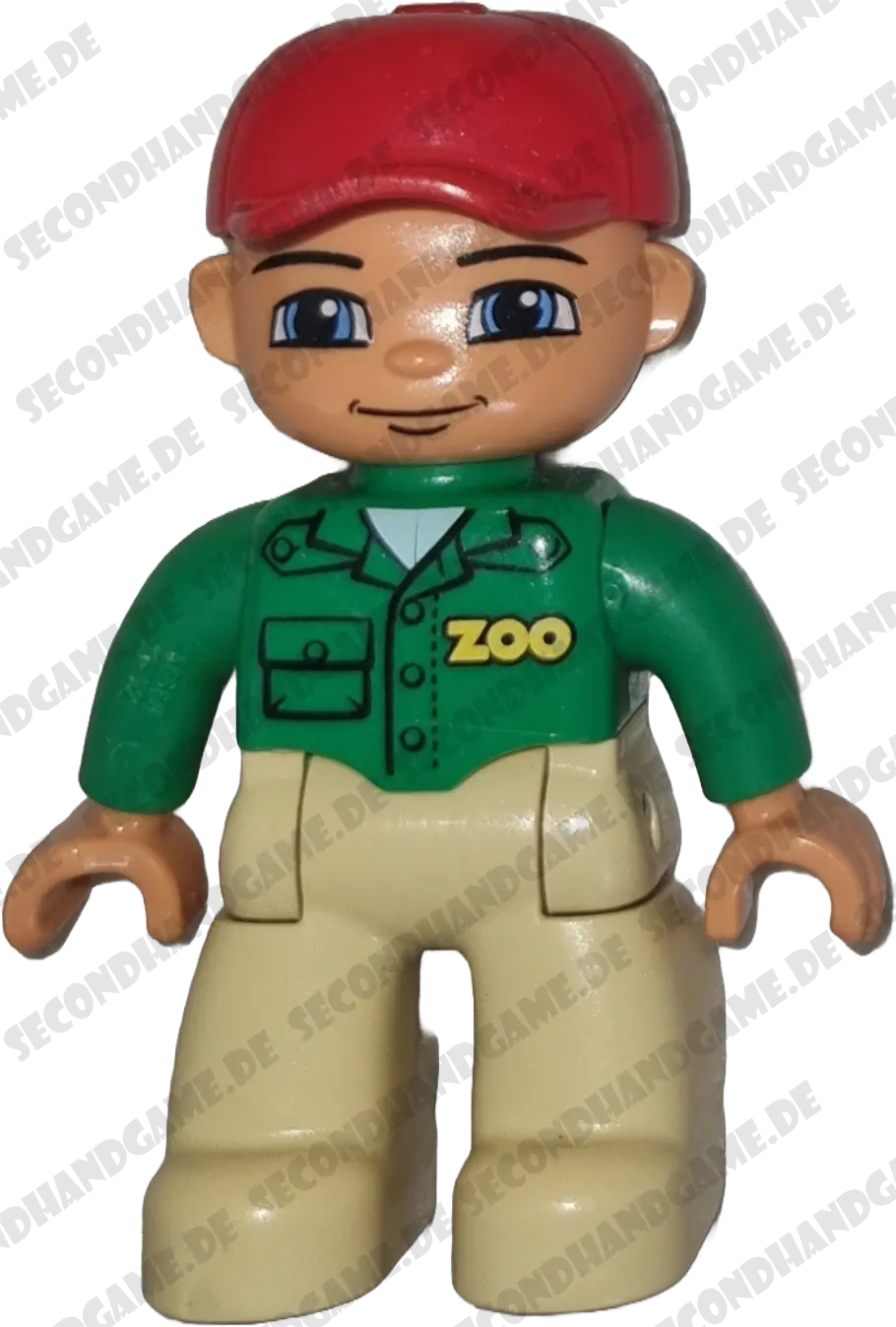 Lego Duplo Figur Mann 47394 Zoo Mitarbeiter Tierpfleger