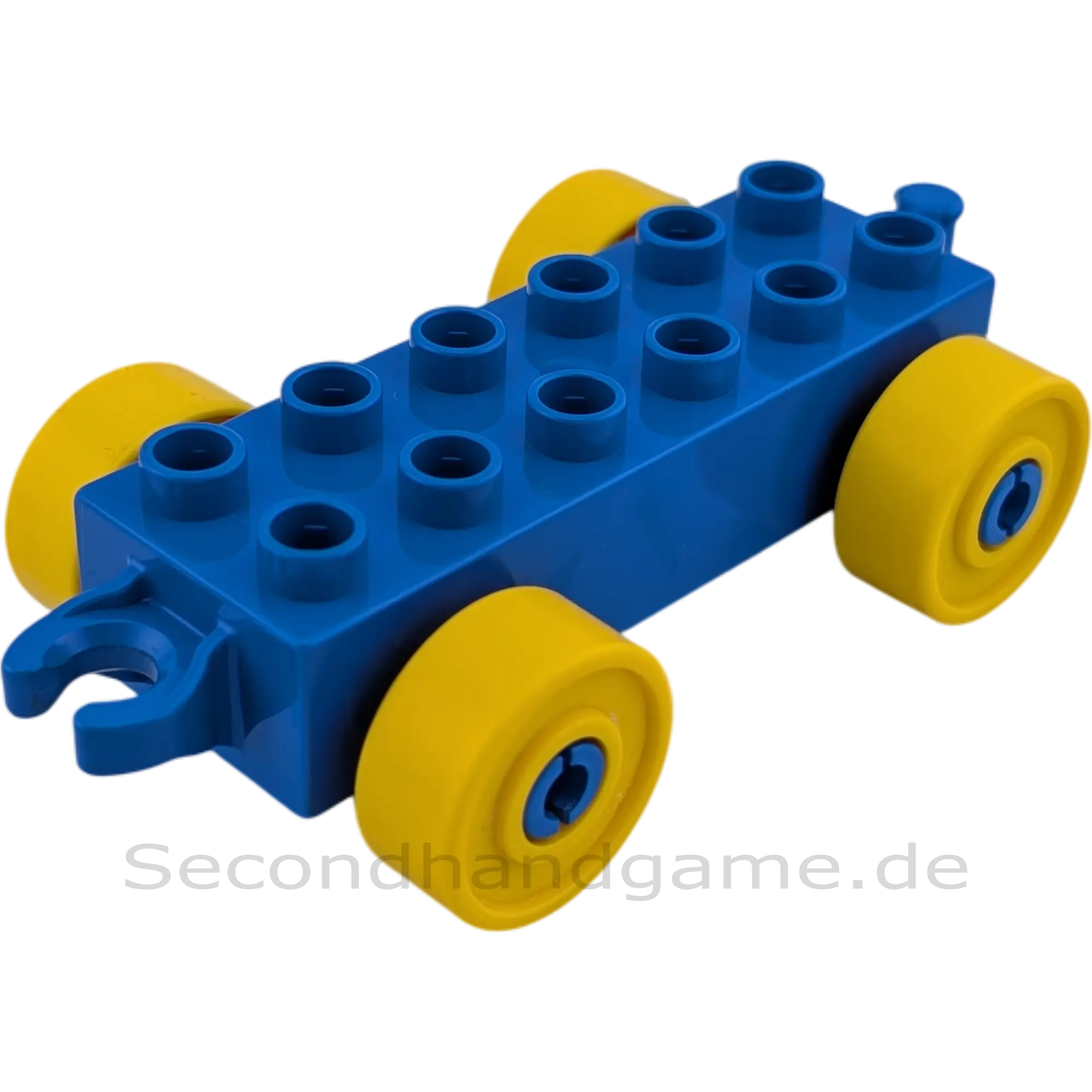 Lego Duplo Eisenbahn Anhänger Blau Gelb
