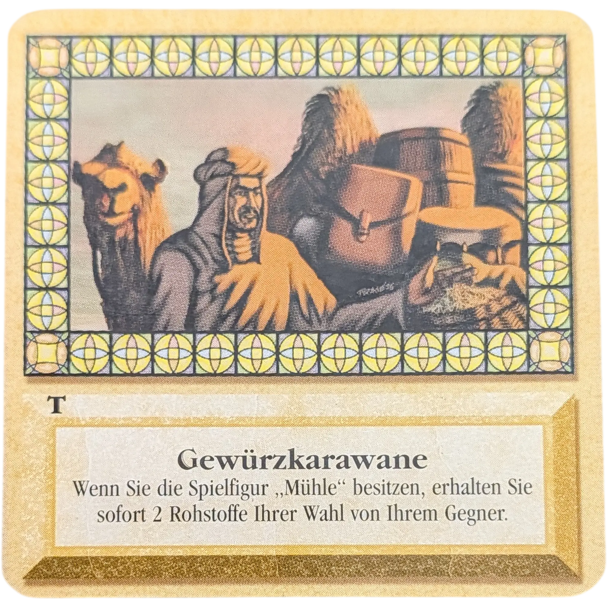 Kosmos Catan das Turnierset zum Kartenspiel Ersatzteile Karte Gold Gewürzkarawane