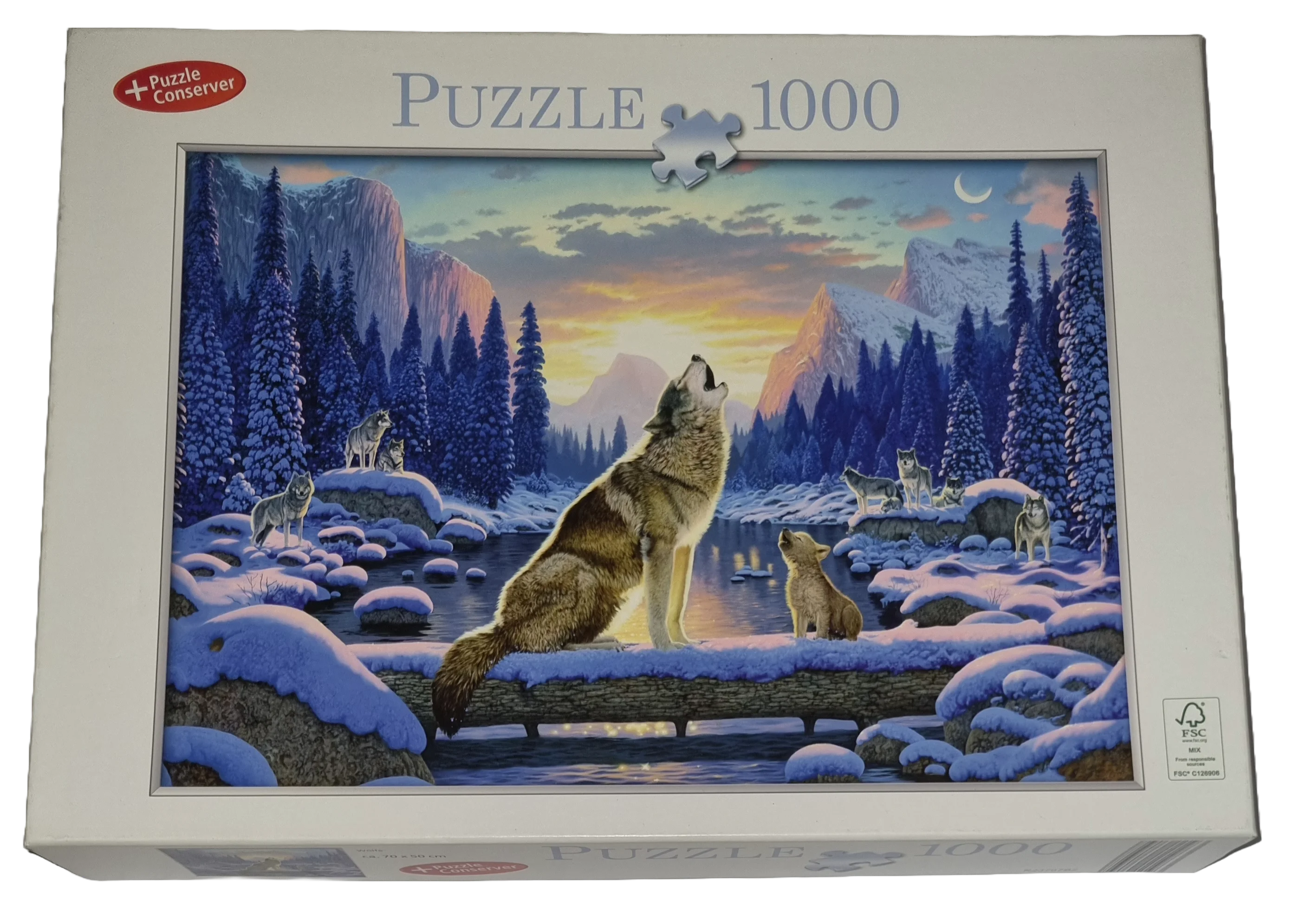 Innovakids Puzzle 1000 Teile Wölfe