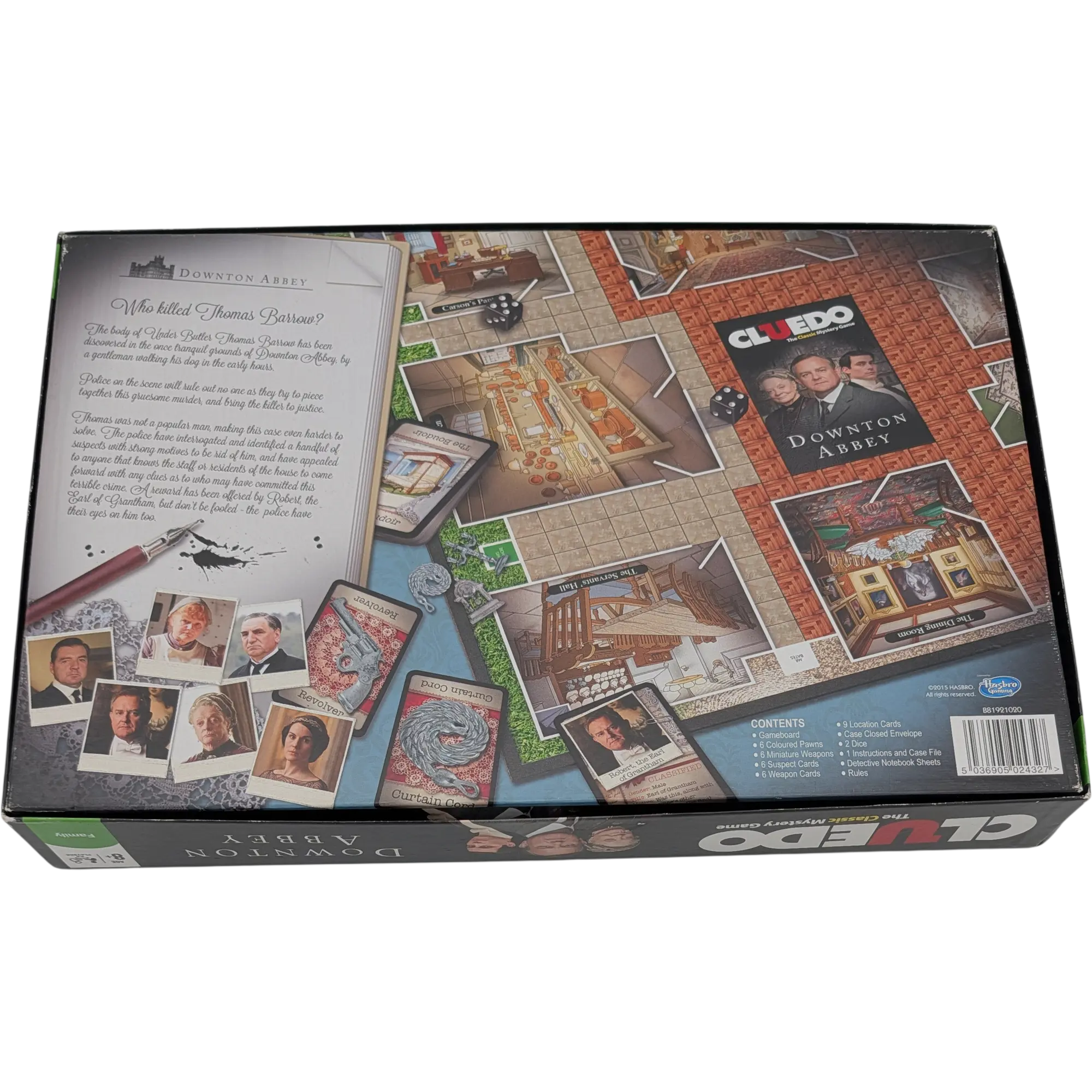 Hasbro Cluedo Downtown Abbey The Classic Mystery Games 