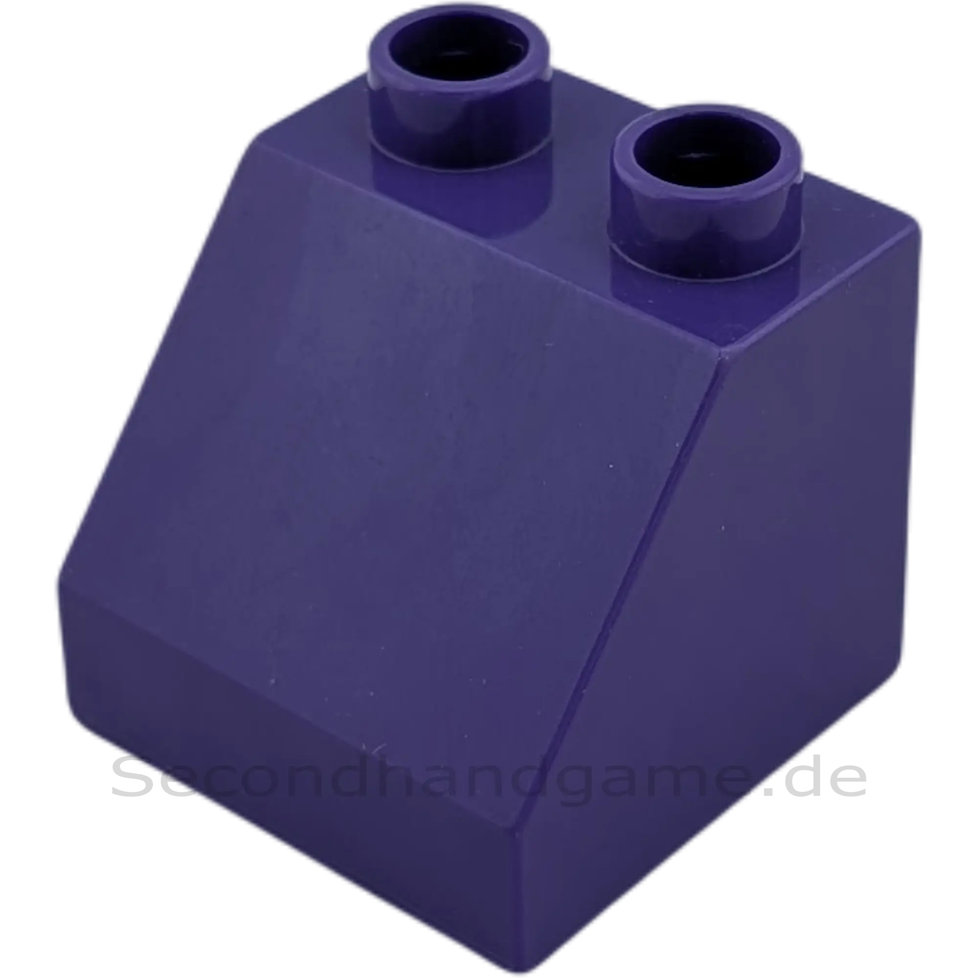 Lego Duplo 6474 Schrägstein 2x2x1 Dunkles Lila