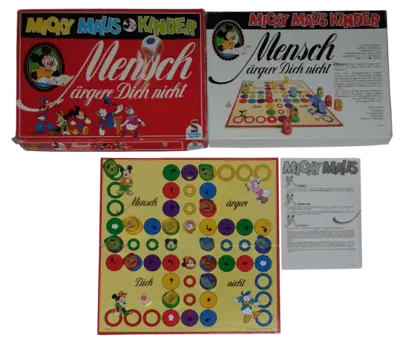 Schmidt Kinder Micky Maus Mensch ärgere dich nicht 01828