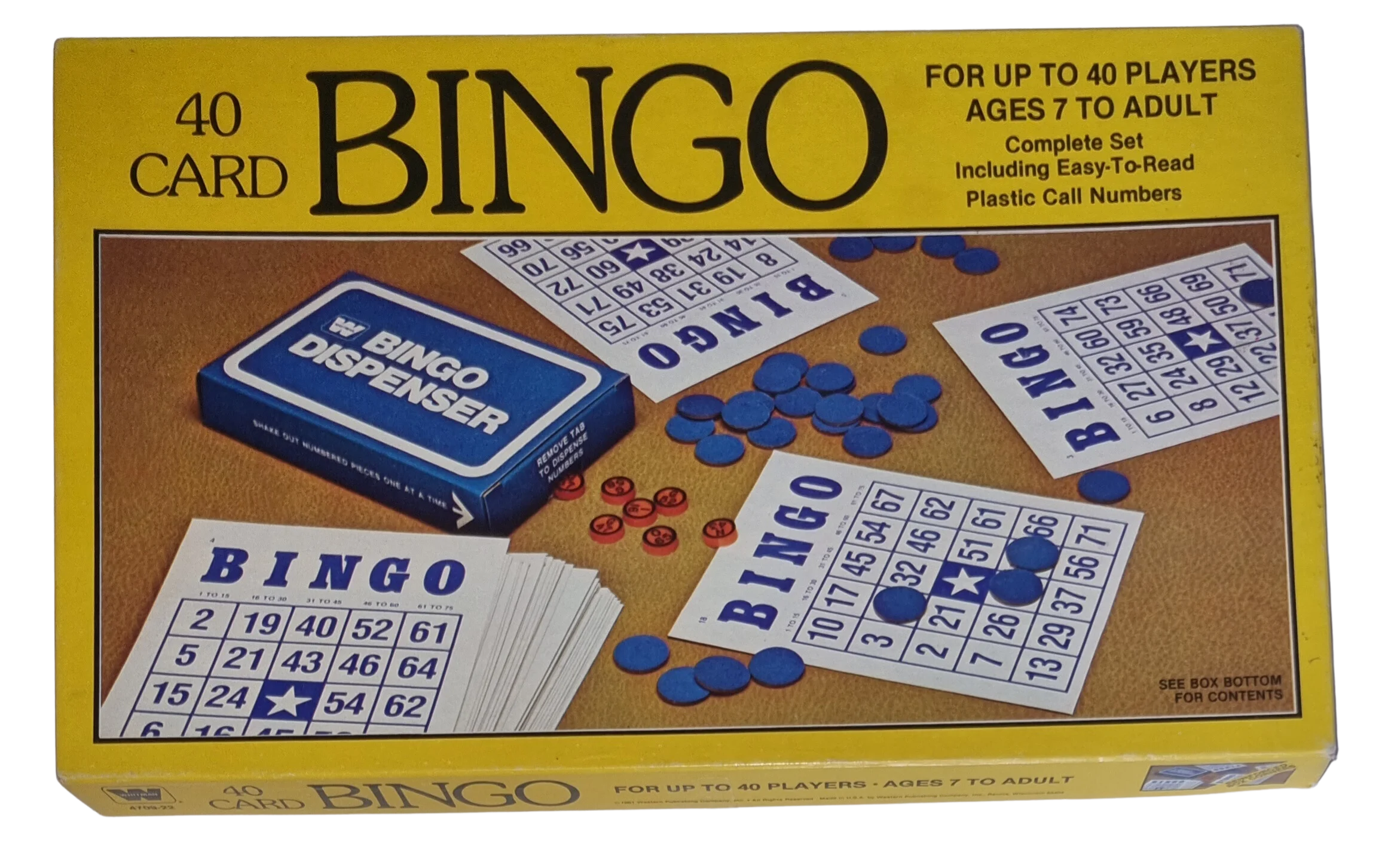 Whitman 40 Cards BINGO 470922