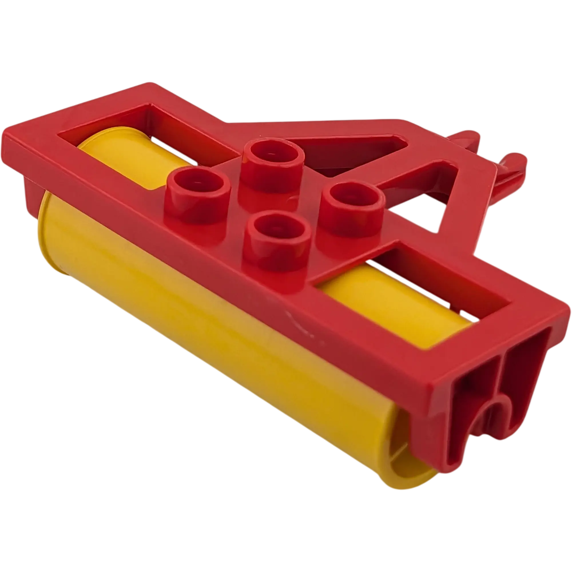 Lego Duplo Walze Rot Gelb Pflug Anbaugerät Traktor, Ansicht 2