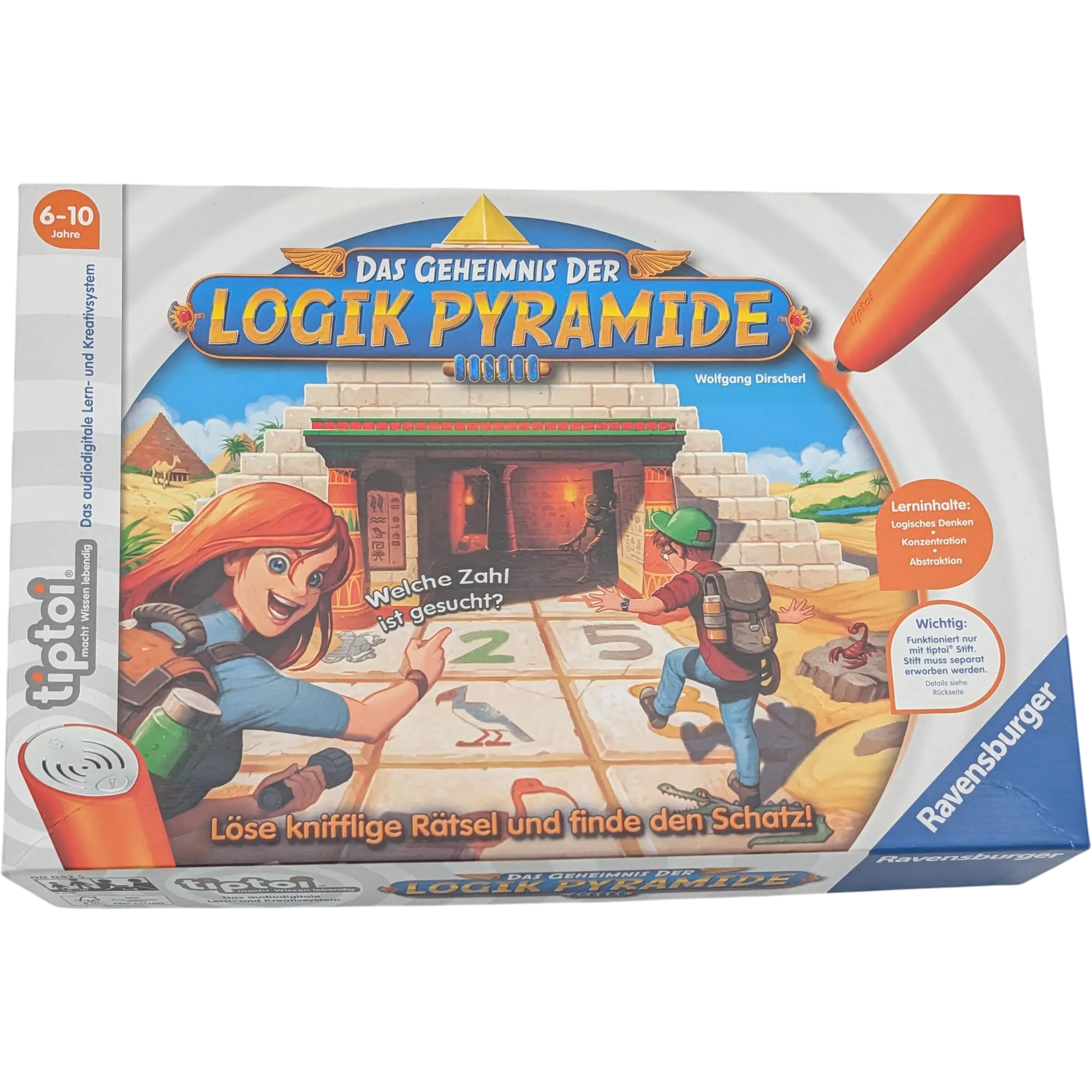 Ravensburger Tiptoi Das Geheimnis der Logik Pyramide 000425