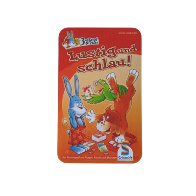 Schmidt Lustig und schlau! Metalldose ab 6 Jahren