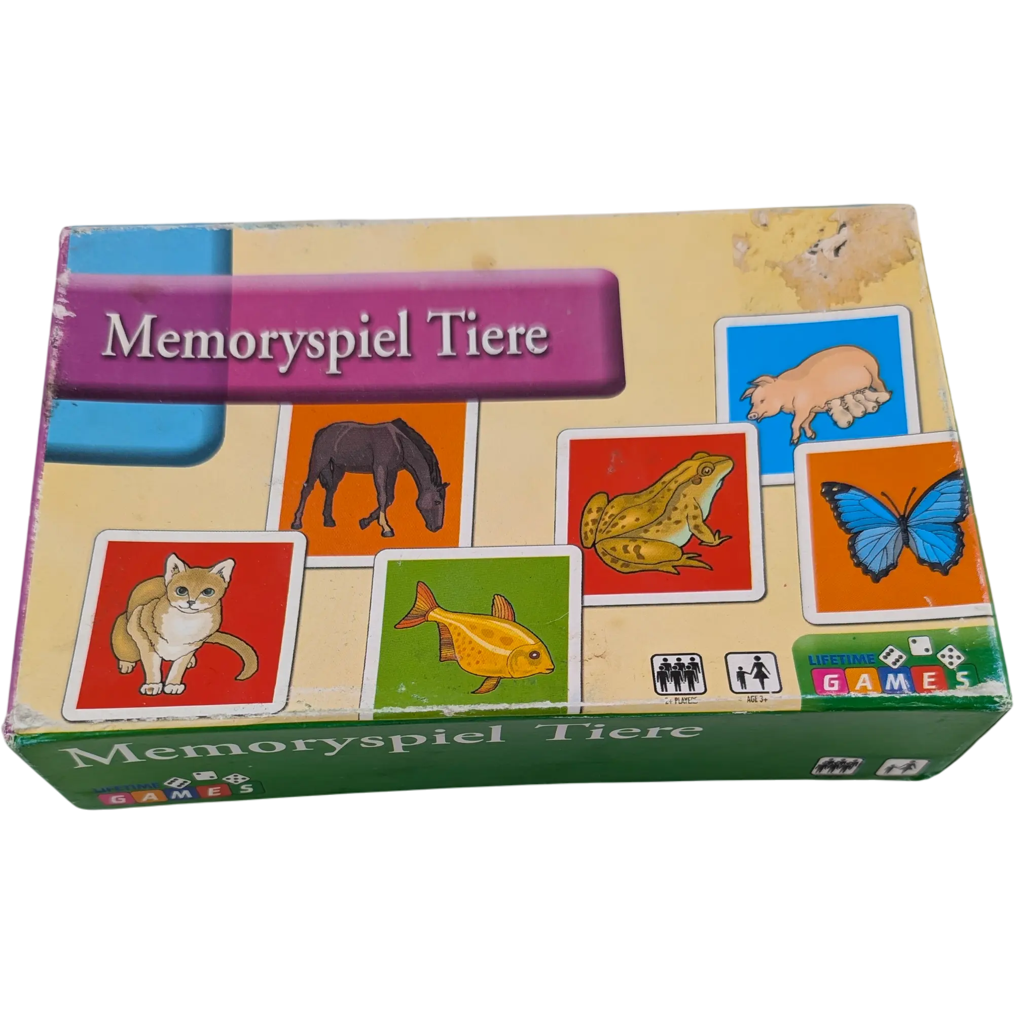 Lifetime Games Memoryspiel Tiere, ab 3 Jahren