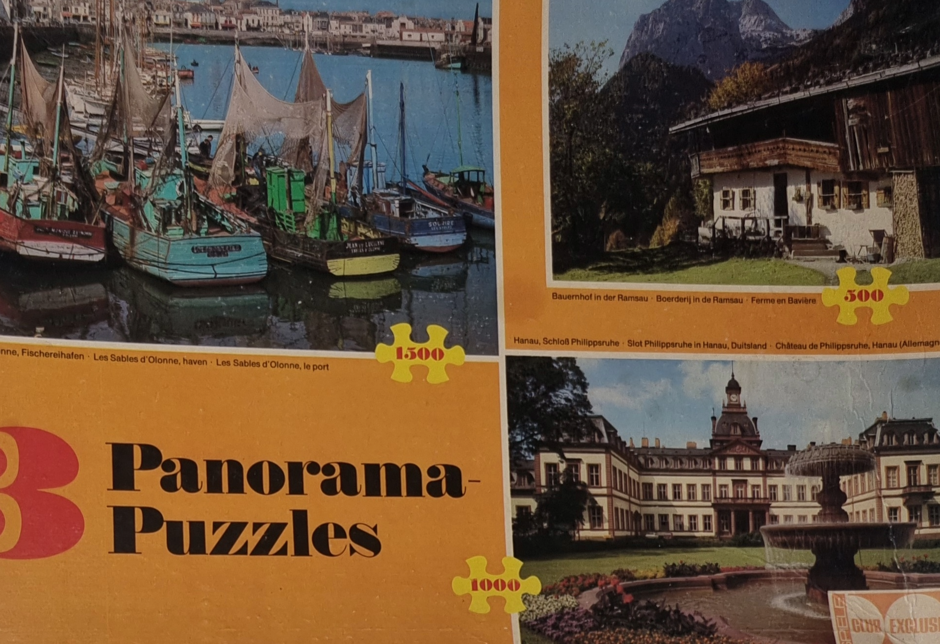 Spiele Club Exclusiv 3 Panorama Puzzles 500 Teile 1000 Teile 1500 Teile 96908/198