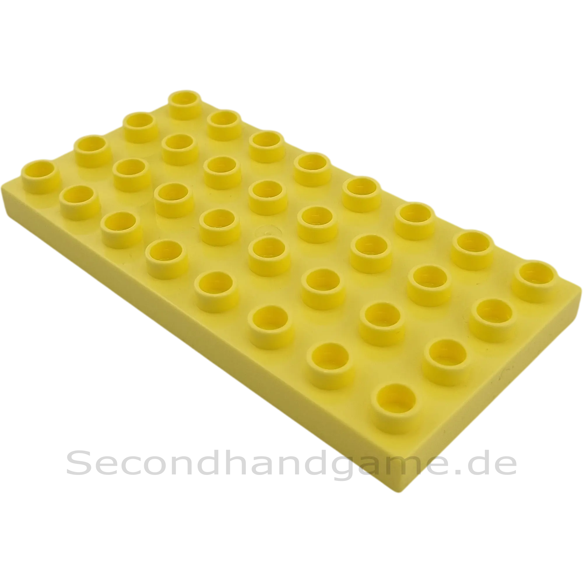 Lego Duplo Platte 4x8 Platte Hellgelb