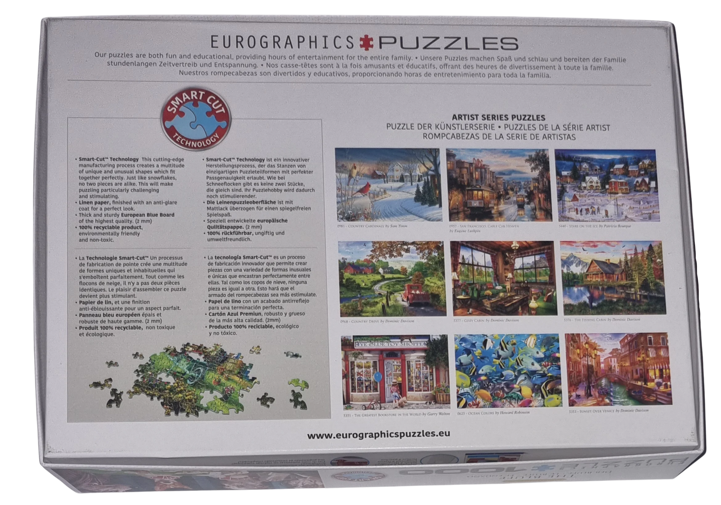 Eurographics Puzzle 1000 Teile The Bluff
