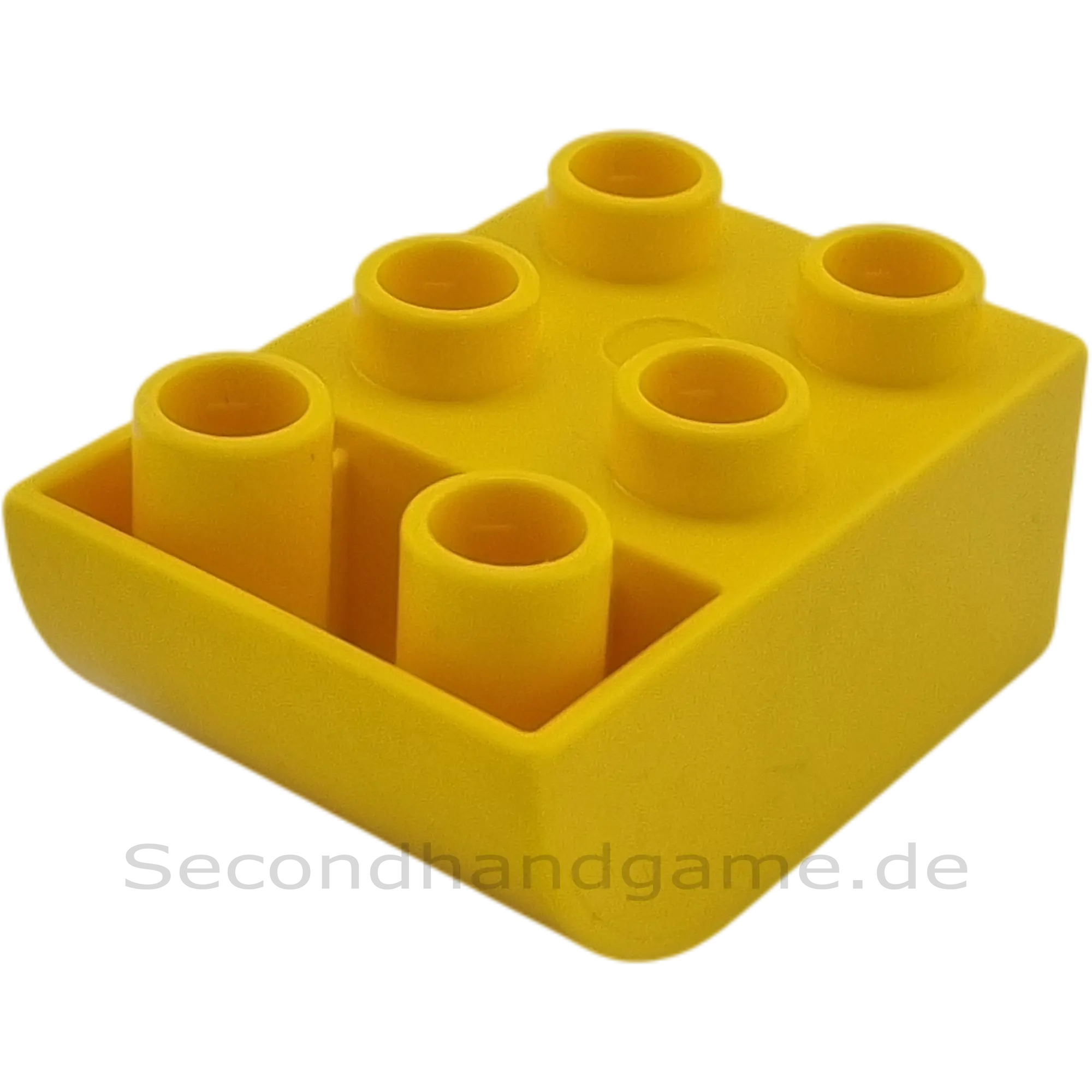 Lego Duplo 98252 Stein 2x3 gebogene Unterseite Gelb