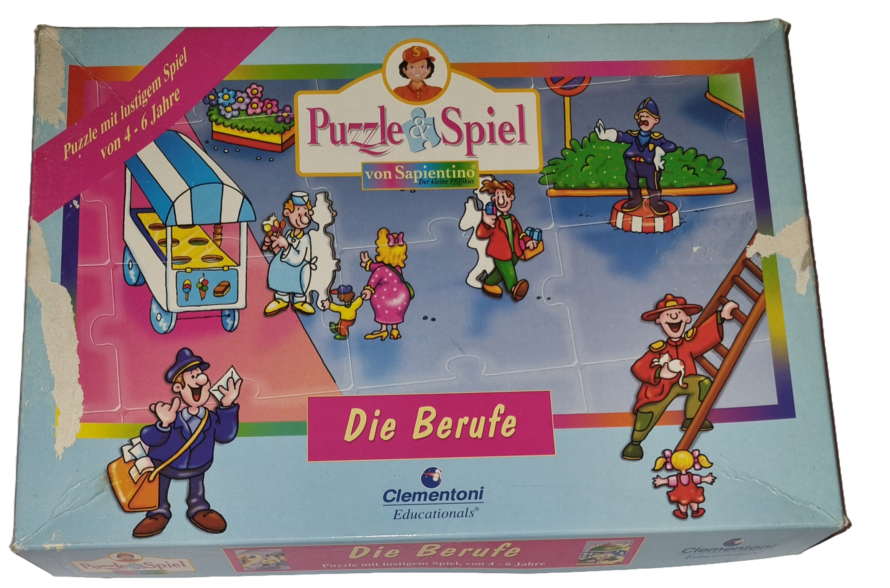 Clementoni Sapientino Puzzle & Spiel Berufe