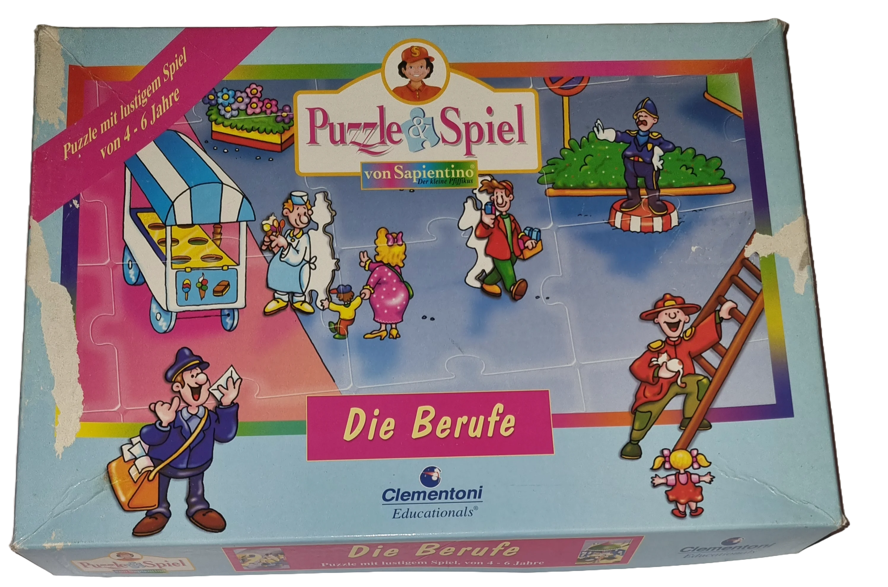 Clementoni Sapientino Puzzle & Spiel Berufe
