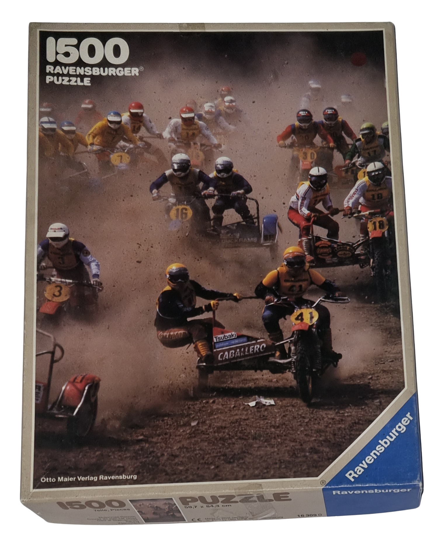 Ravensburger Puzzle 1500 Teile 163090 Motorcross-Rennen