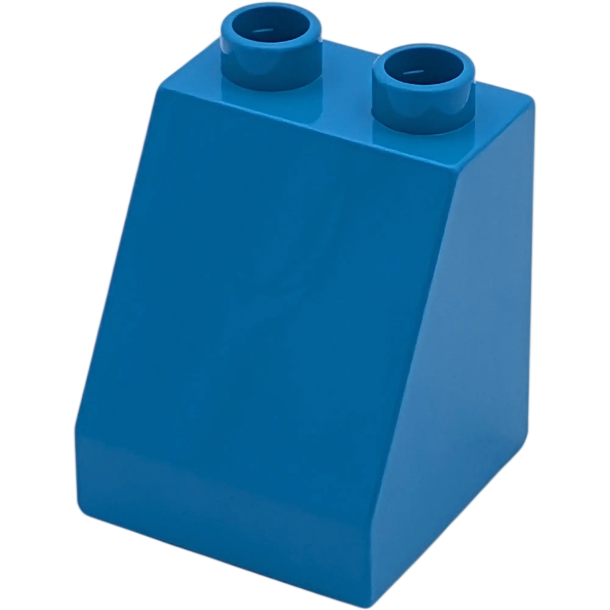 Lego Duplo 3x2x1 Schrägstein Dachstein Mittelblau