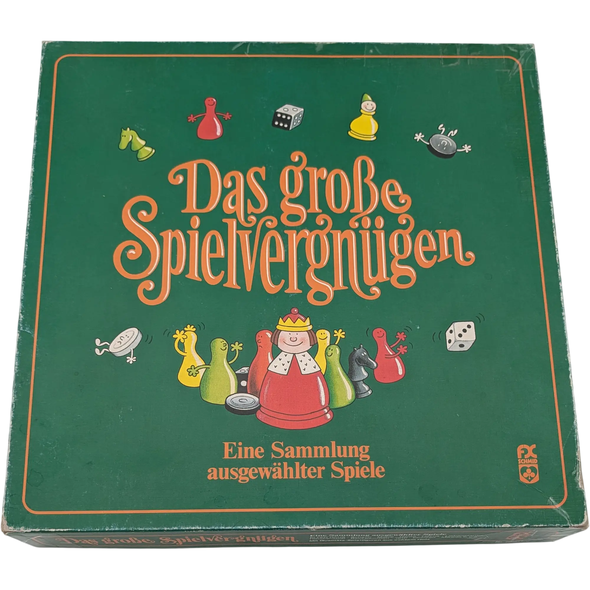 FX Schmid Das große Spielvergnügen Eine Sammlung ausgewählter Spiele aus echtem Holz 700211