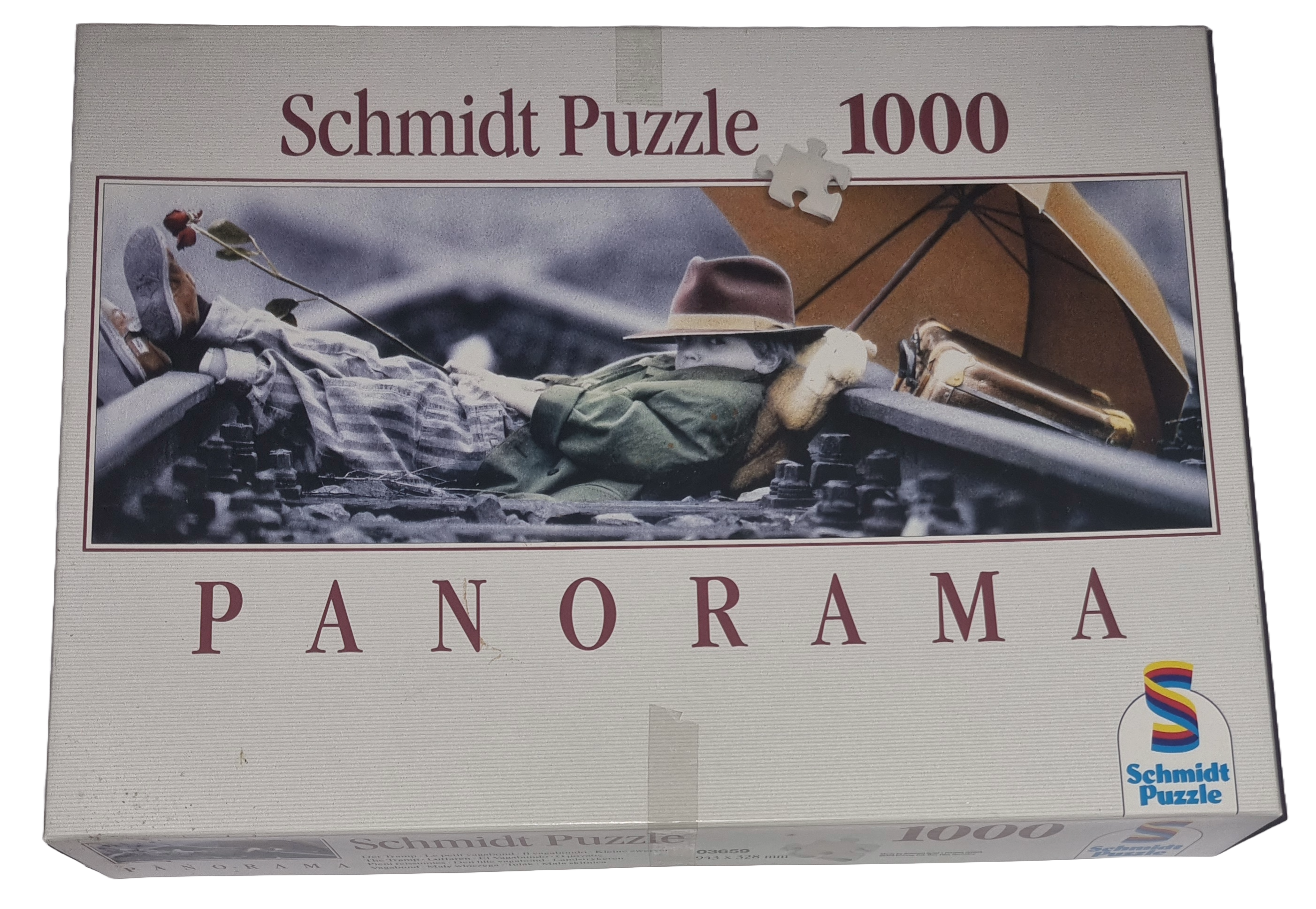 Schmidt Panorama Puzzle 1000 Teile 03659 Der Tramp