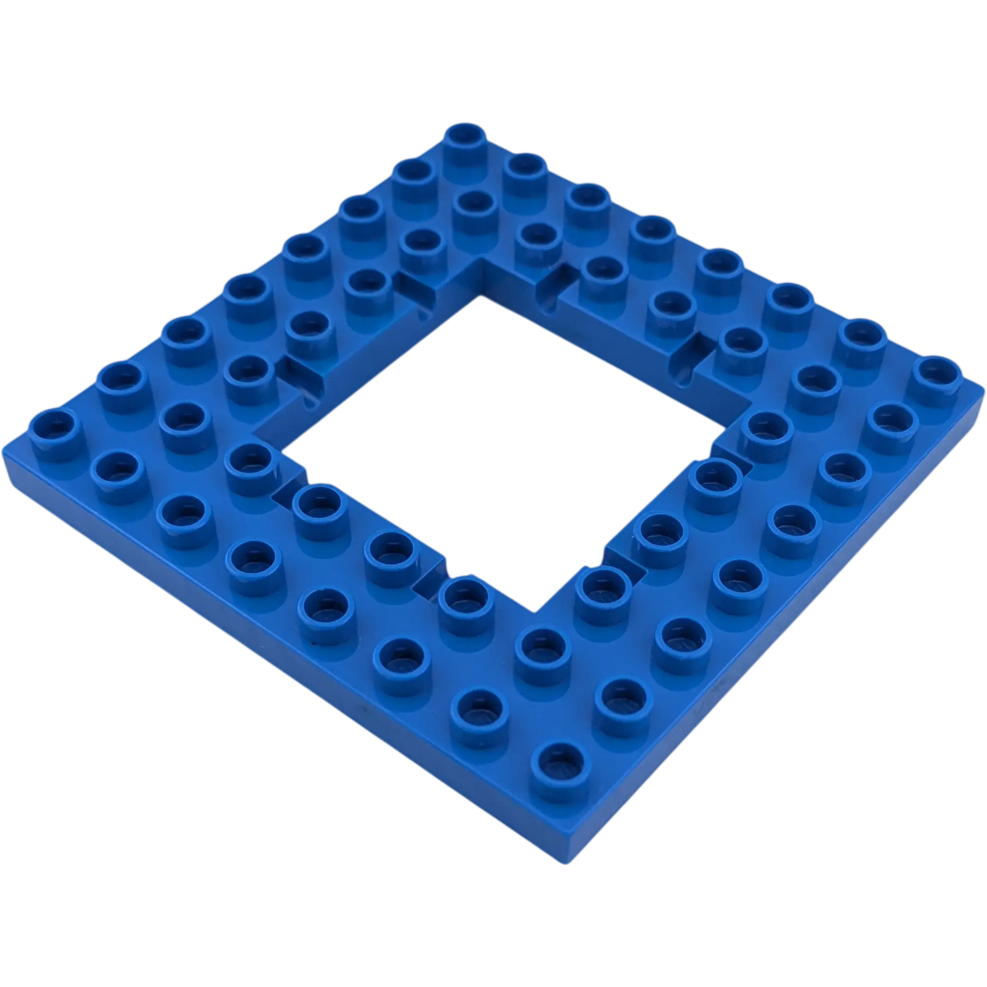 LEGO Duplo 51705 Bauplatte 8x8 Öffnung für Falltür Burg Dunkelblau
