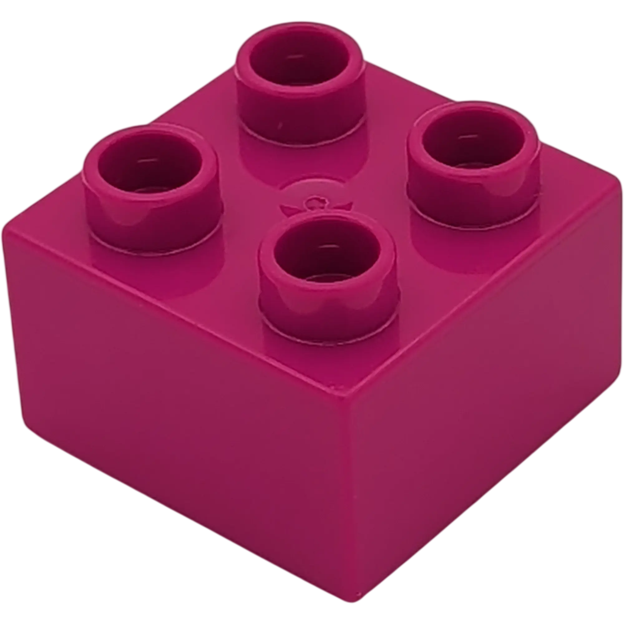Lego Duplo 2x2 Stein 3437 Dunkelpink