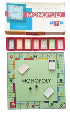 Spiele Fabrik Franz Schmidt Monopoly lange Version deutsche Mark