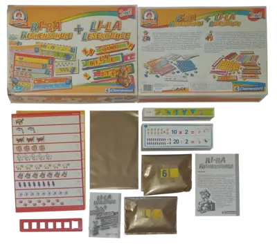 Clementoni Ri-Ra-Rechenschule + Li-La Leseschule