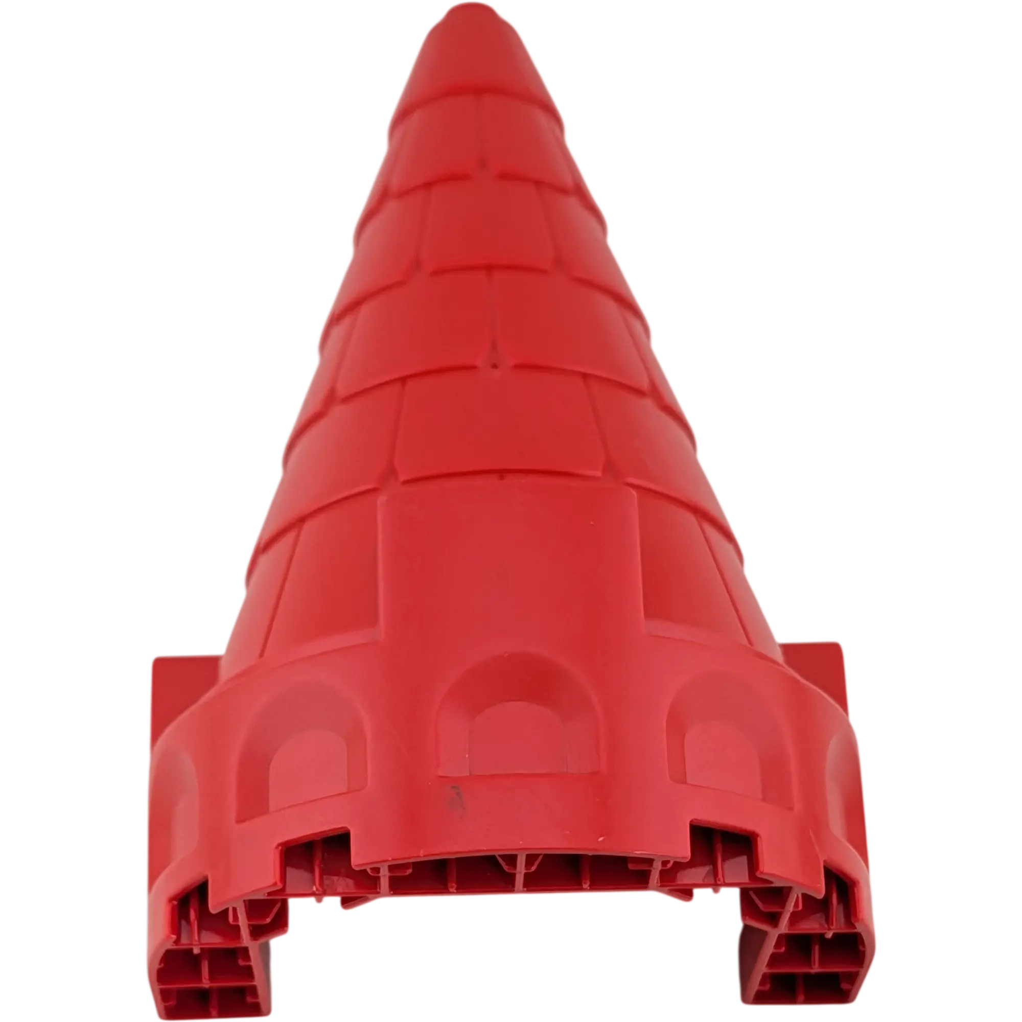 Lego Duplo 52025 Burg Turmspitze Burgteil Rot 4x6x6 , Ansicht 3