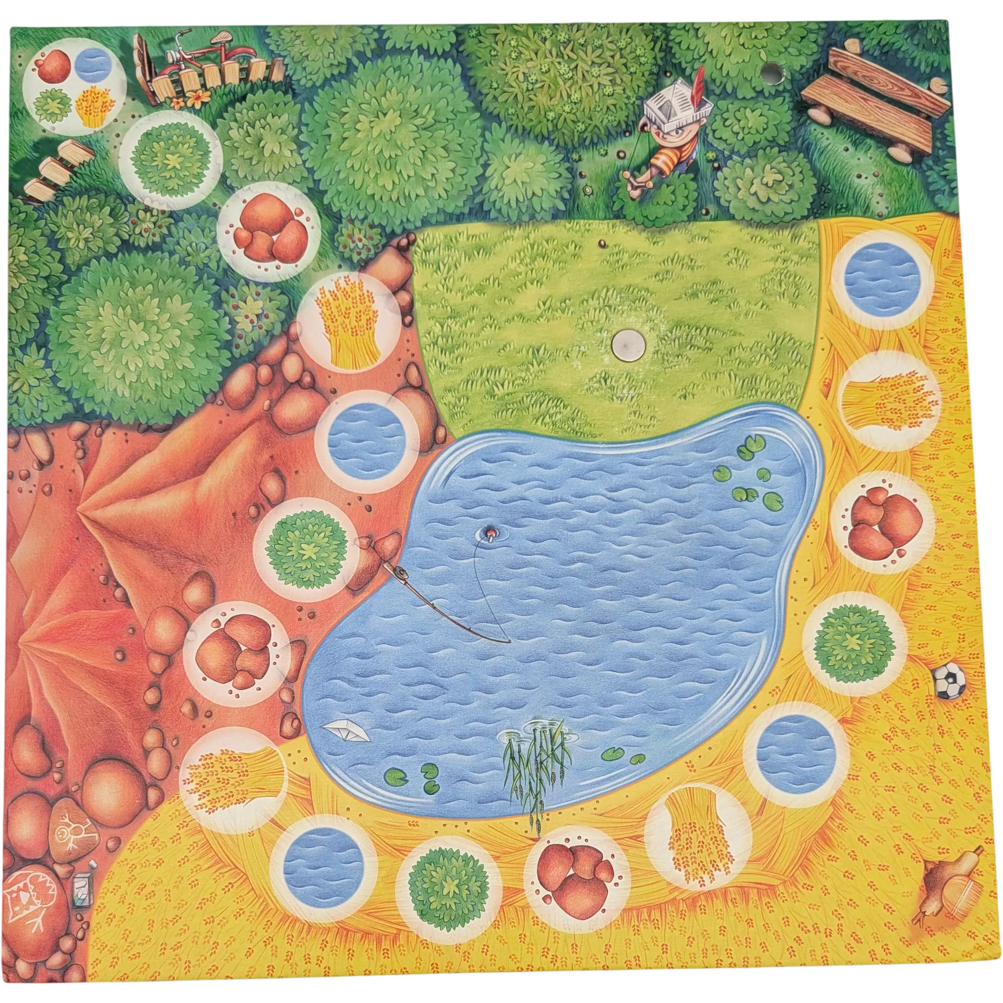Huch & Friends Beppo der Bock Spielplan