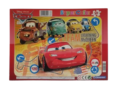 Clementoni Disney Cars Lightning McQueen Super Color 30 Teile