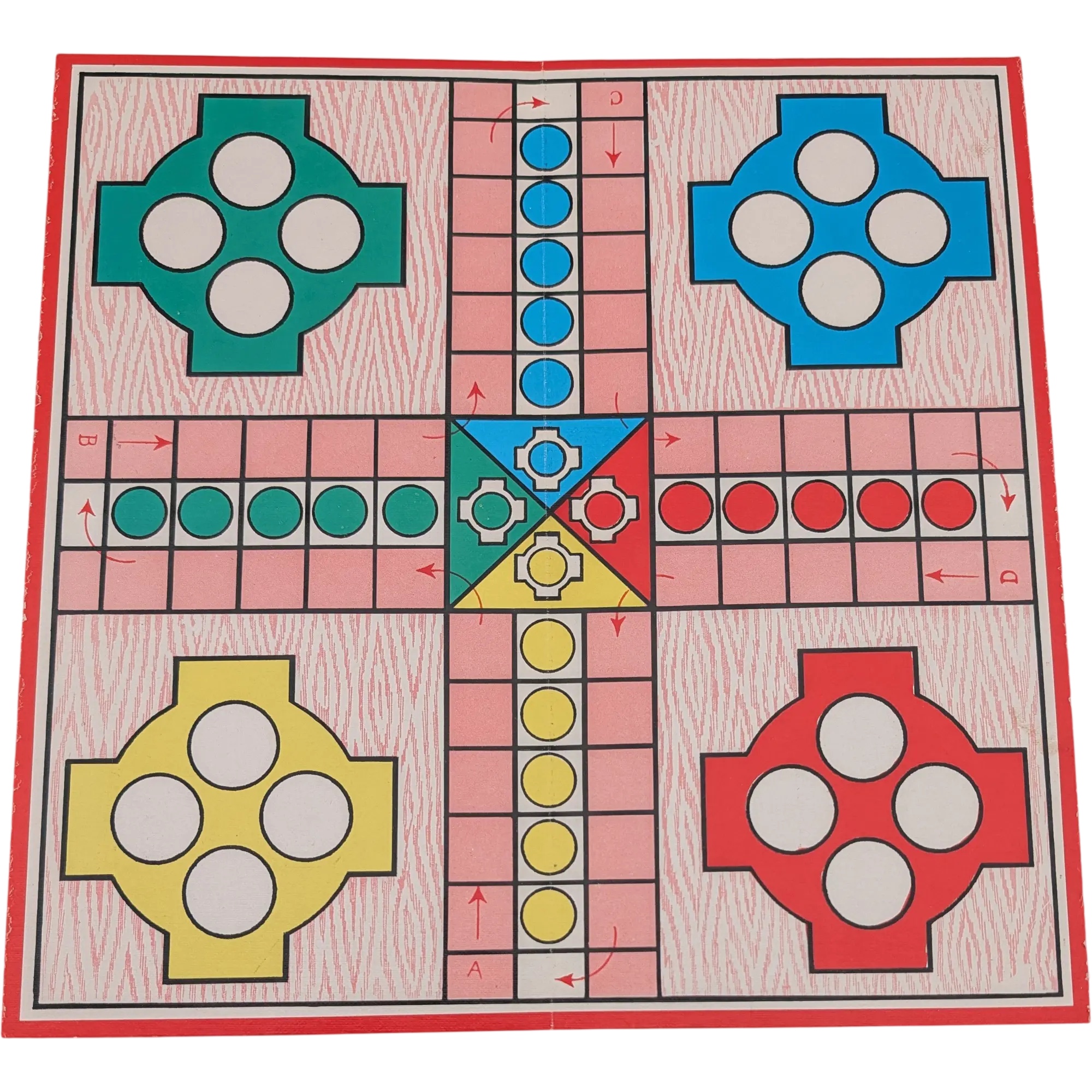 Spielplan Spielbrett Eile mit Weile Wendespielplan