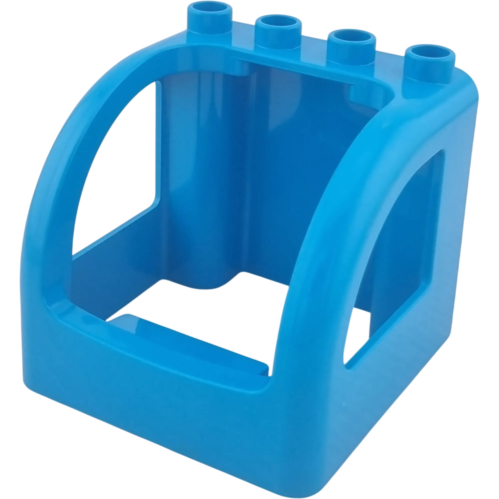 Lego Duplo 24179 Lego Duplo Kabine Aufsatz 4x4x3 Mittelblau