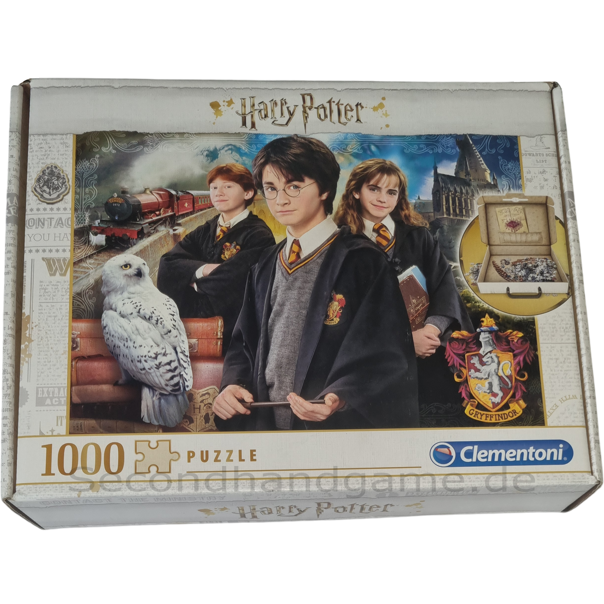 Clementoni Harry Potter Gryfindor Puzzle 1000 Teile 61882 im Koffer