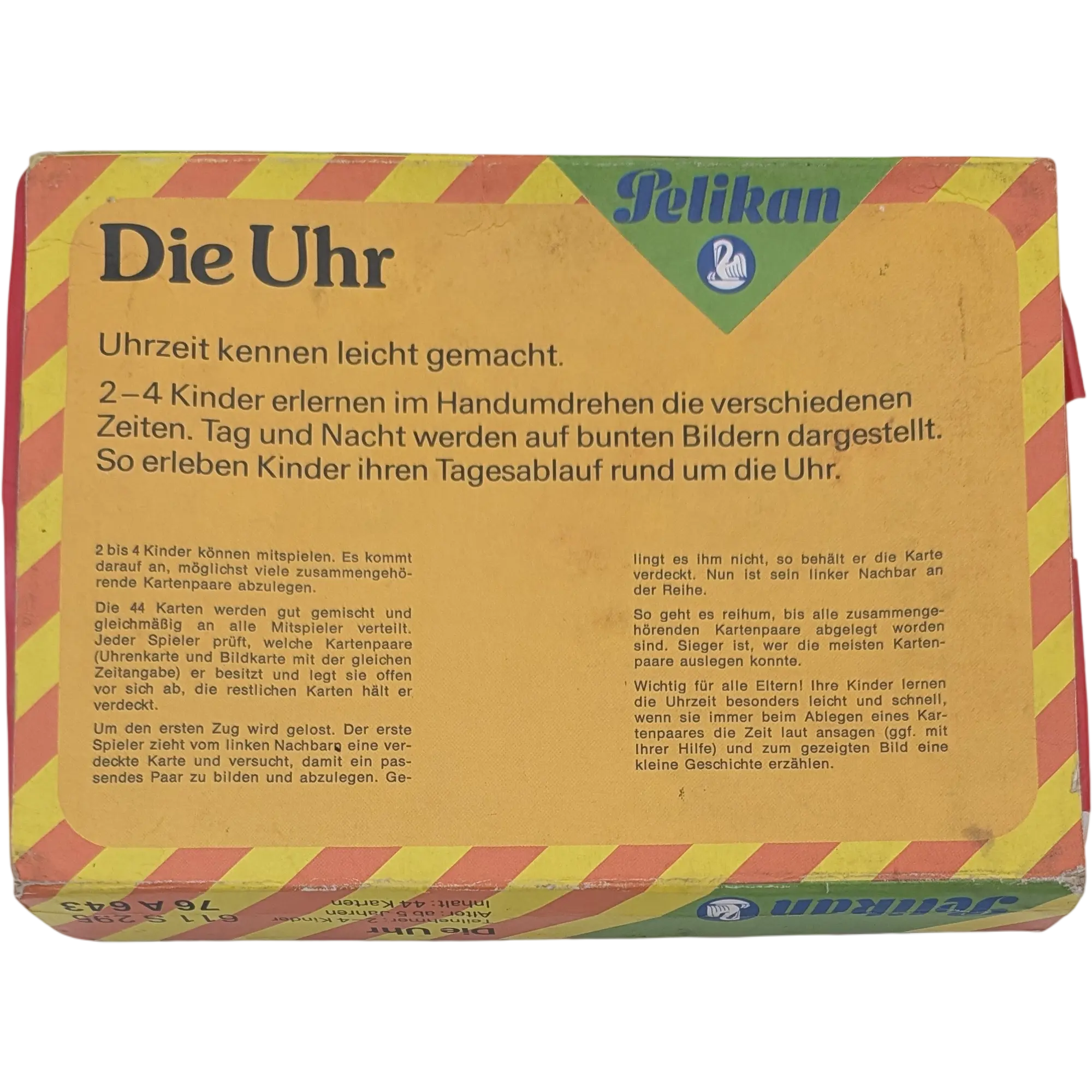 Pelikan Die Uhr, Uhrzeit kennen leicht gemacht